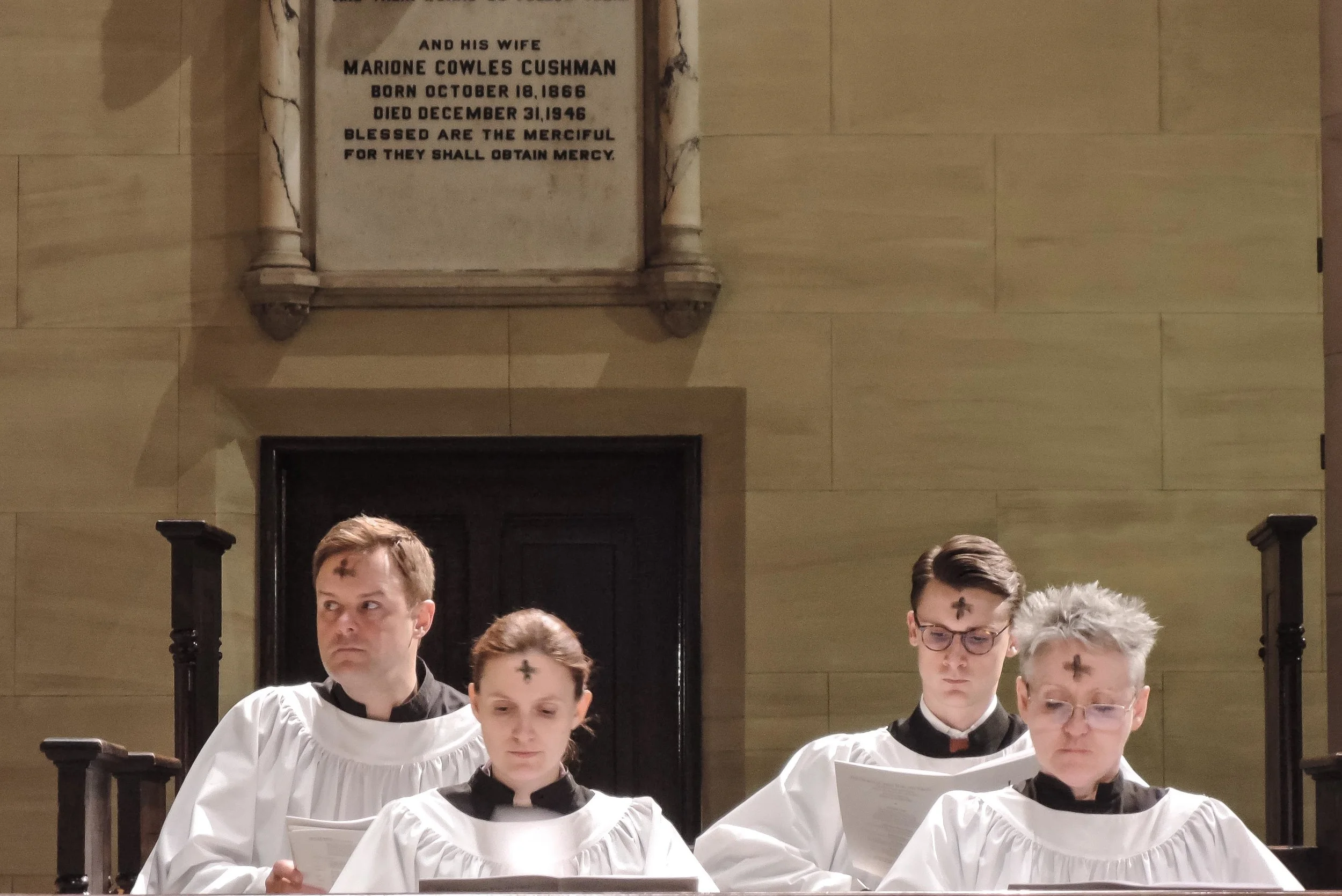 Servers at the Solemn Mass