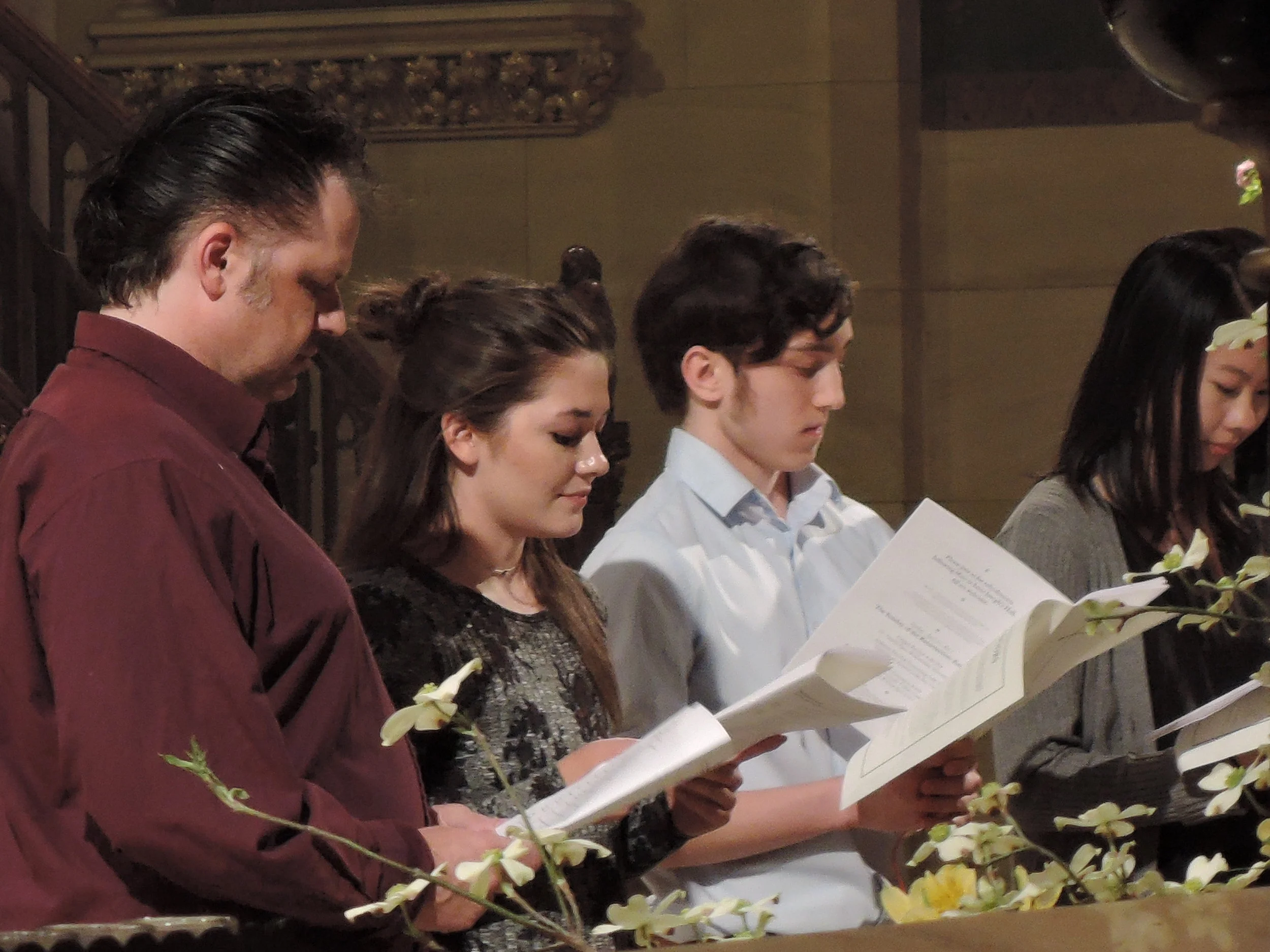 Jordan Tamelcoff and Rami Eskelin presented for Baptism