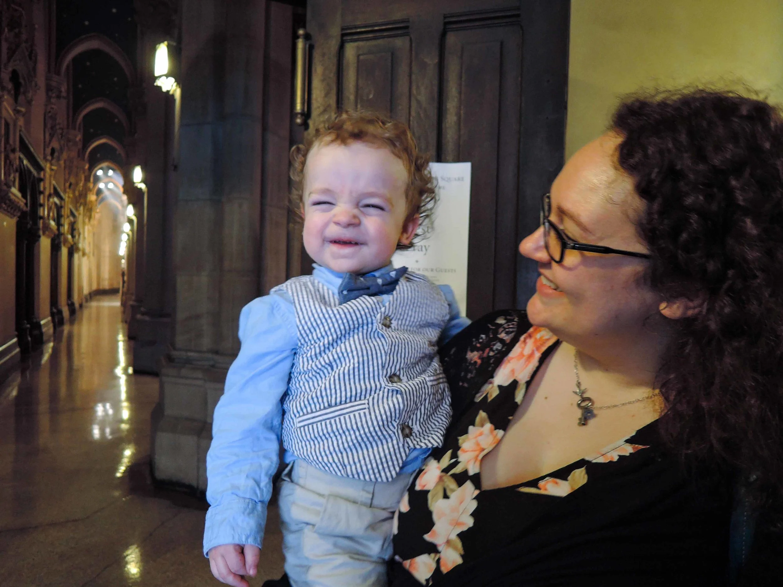 Smiles on Easter morning
