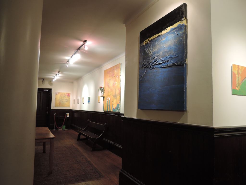 Works by Carlos Arteaga in the Gallery in Saint Joseph's Hall