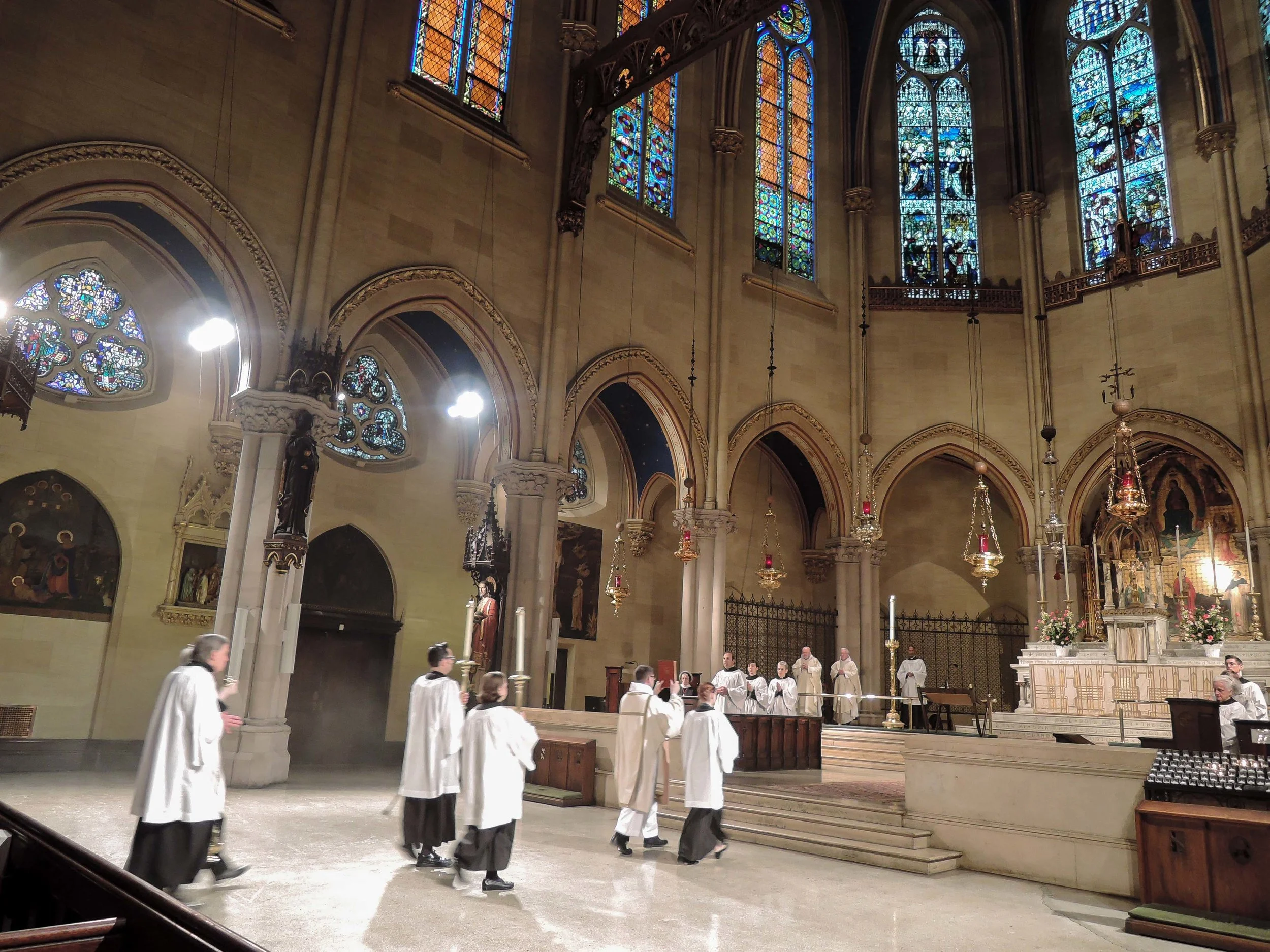 Gospel Procession on Sunday, May 14