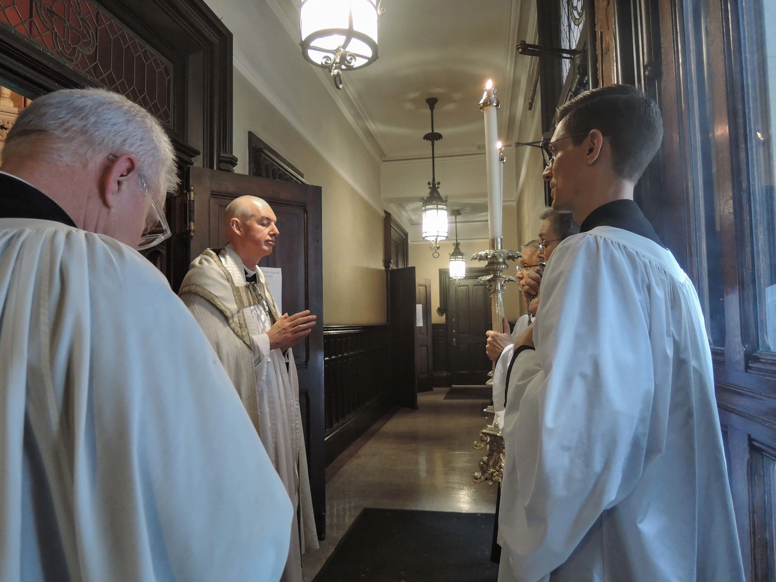 After Benediction on Sunday, May 14