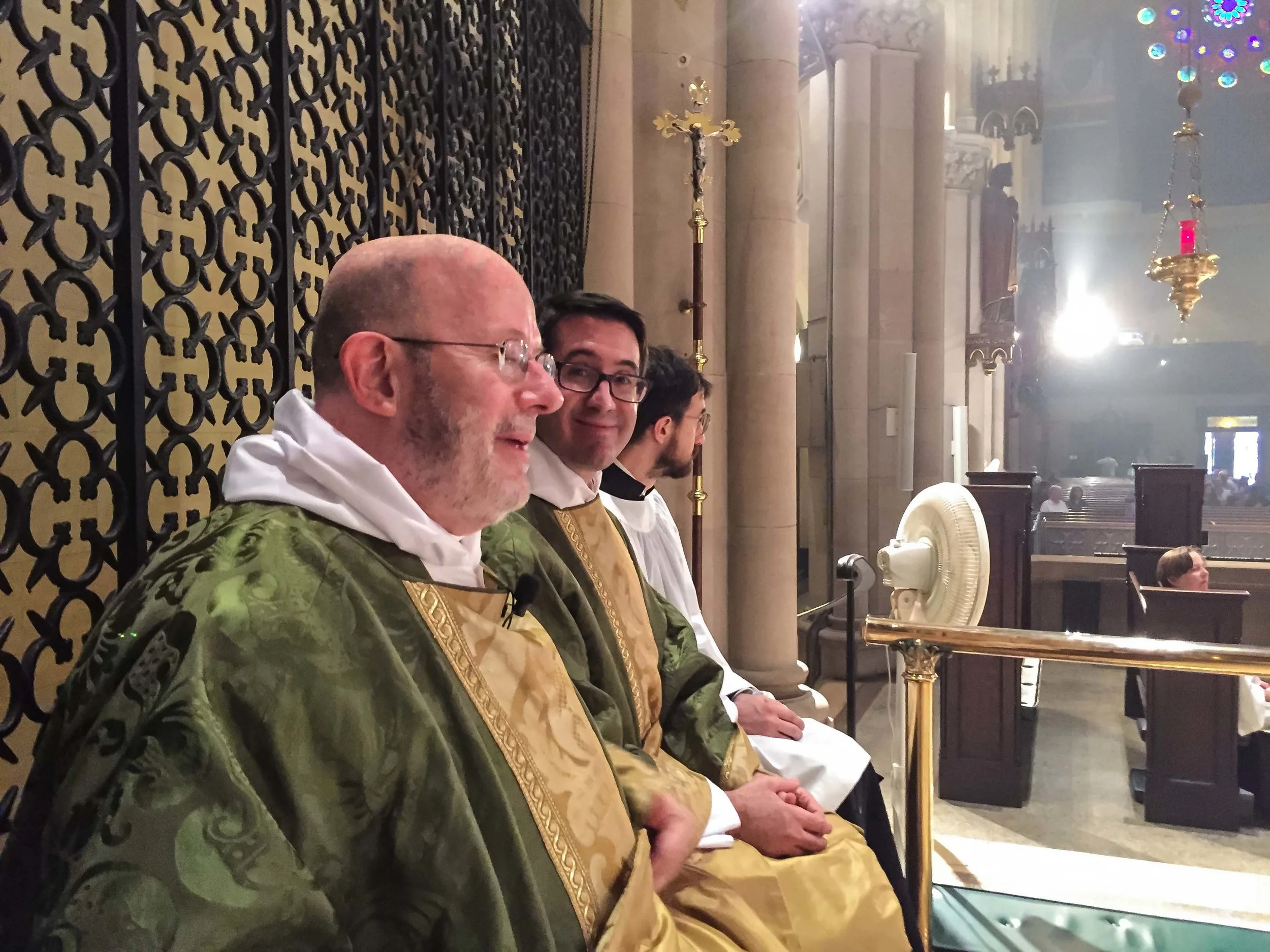 Father Smith was celebrant and preacher at Solemn Mass.