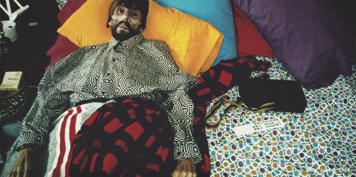 AA Bronson (b. 1946), Felix Partz, June 5, 1994 , 1994/1999. Inkjet print on vinyl, 84 x 168 in. (213.4 x 426.7 cm). Whitney Museum of American Art, New York; gift of Mark J. Krayenhoff van de Leur 2003.268. © 1999 AA Bronson
