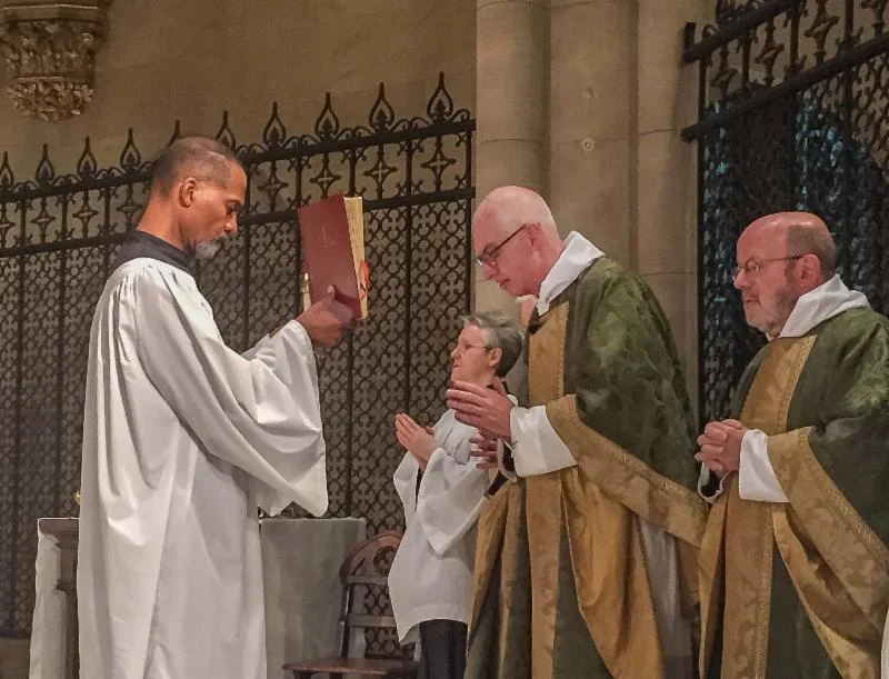 The Rector was celebrant and preacher at the Solemn Mass on Sunday.