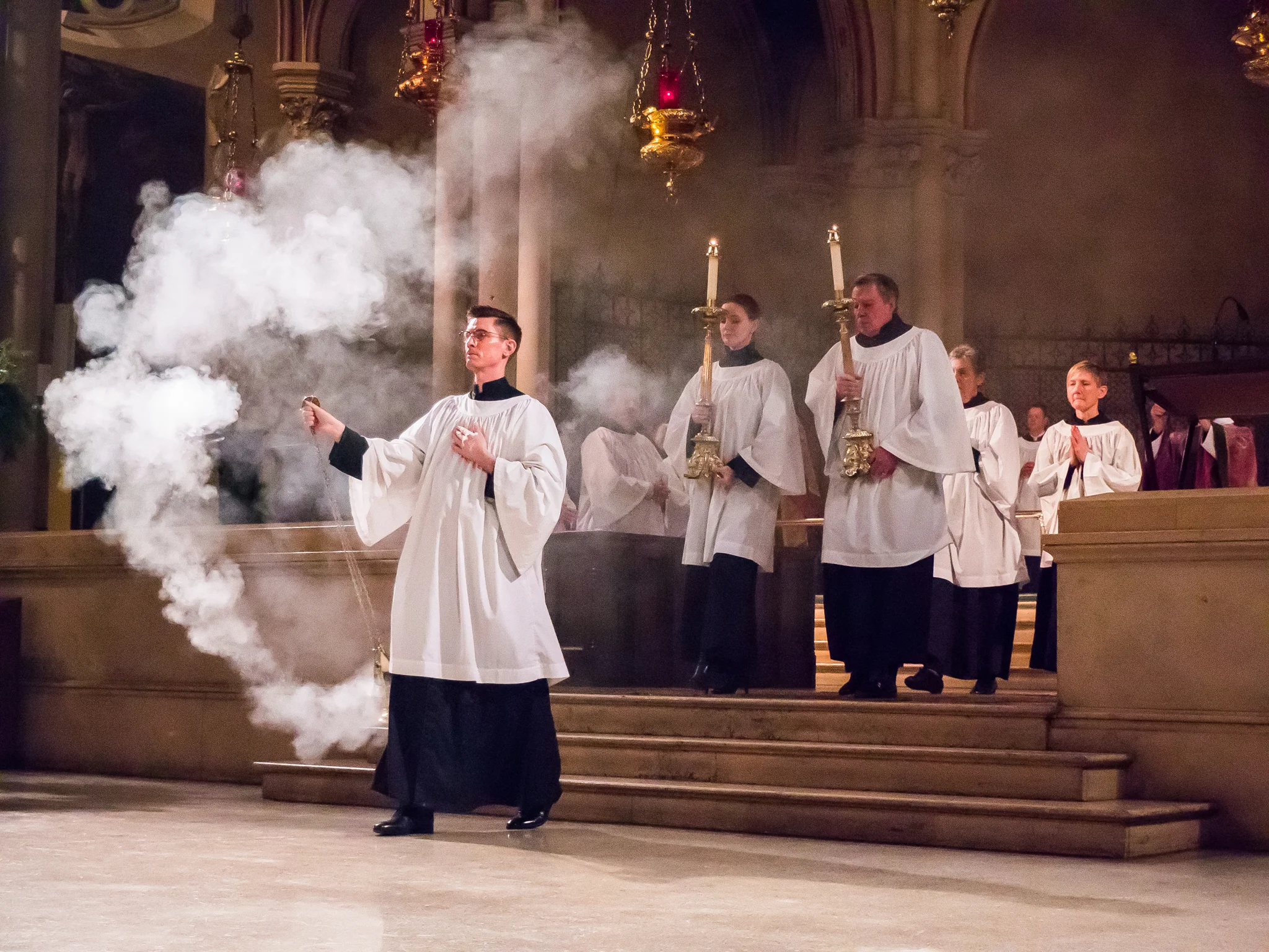 Solemn Mass on December 10 Photo by Ricardo Gomez