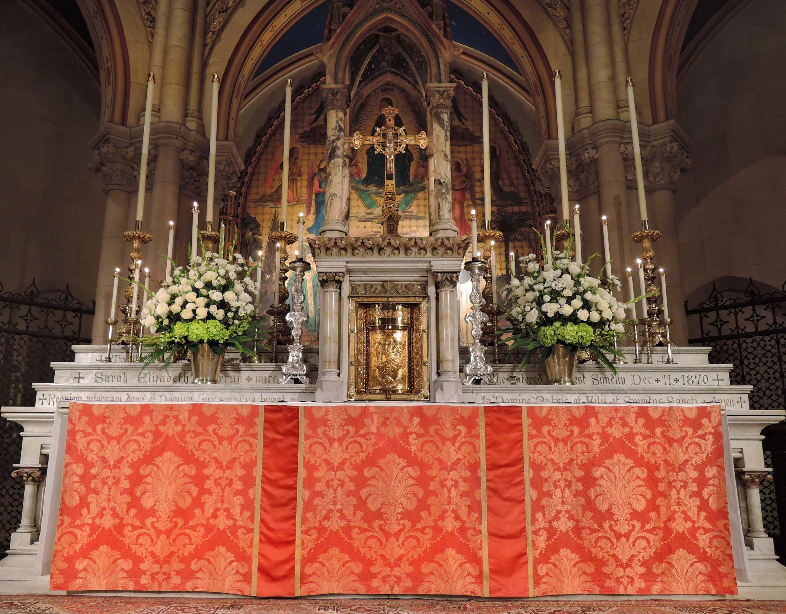 The High Altar on the Eve of the Epiphany Photo by Sr. Monica Clare, C.S.J.B. 