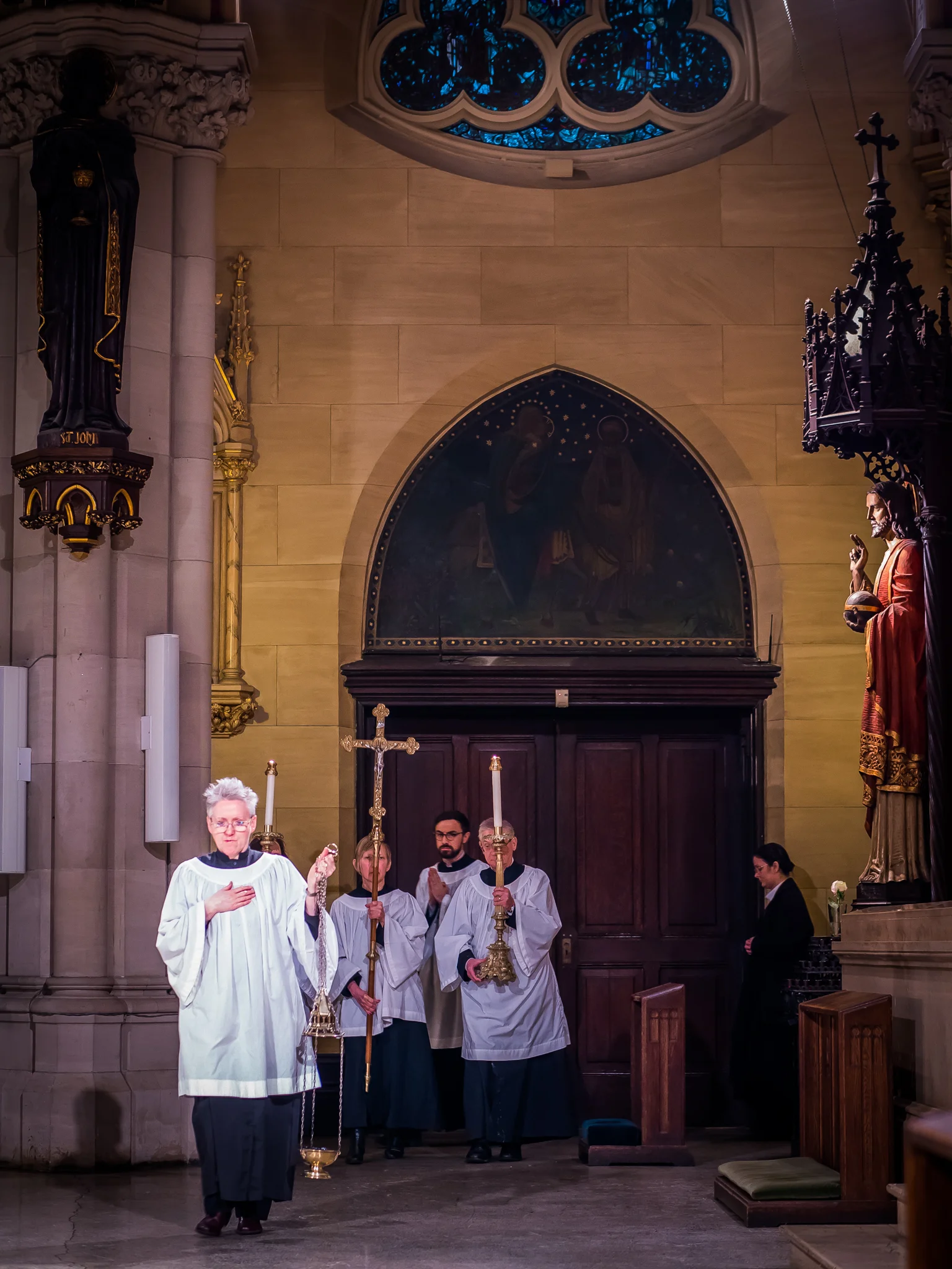 The Entrance Procession Solemn Mass Sunday, January 28, 2017Photo by Ricardo Gomez&nbsp;