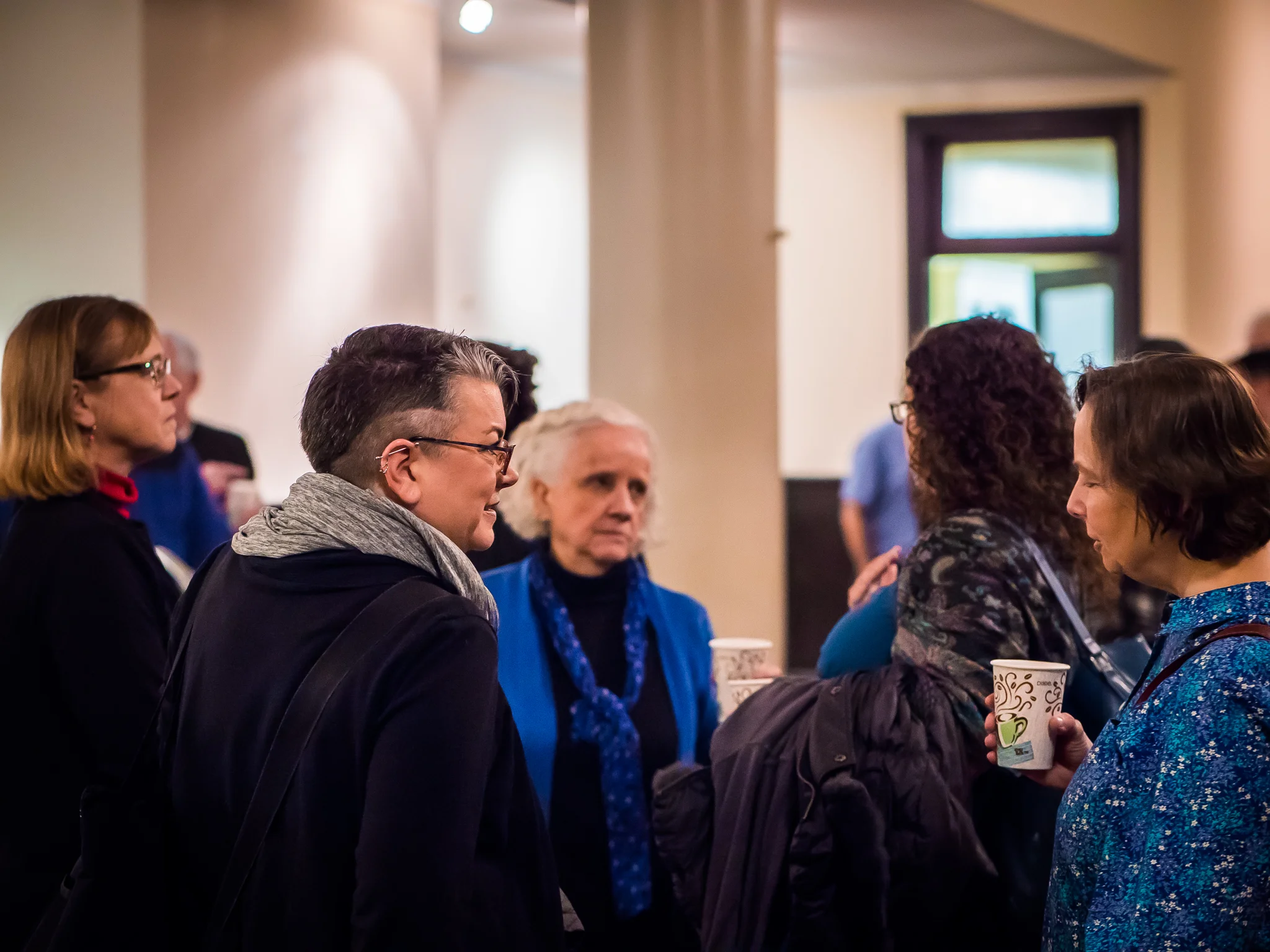 Reception after Solemn Mass Photo by Ricardo Gomez