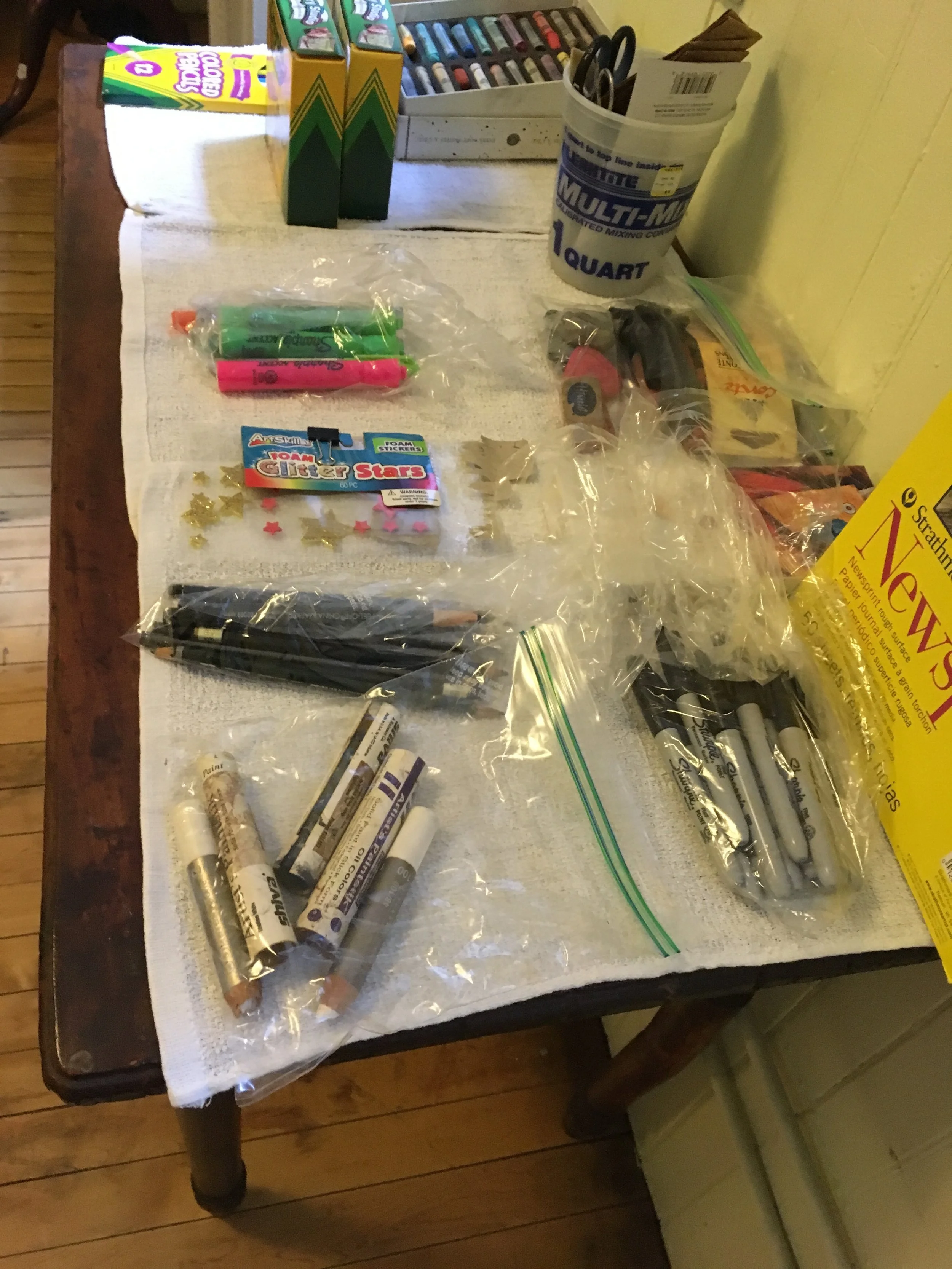 Meditation materials for "Seeing God in Epiphanytide" workshopPhoto by Ingrid Sletten