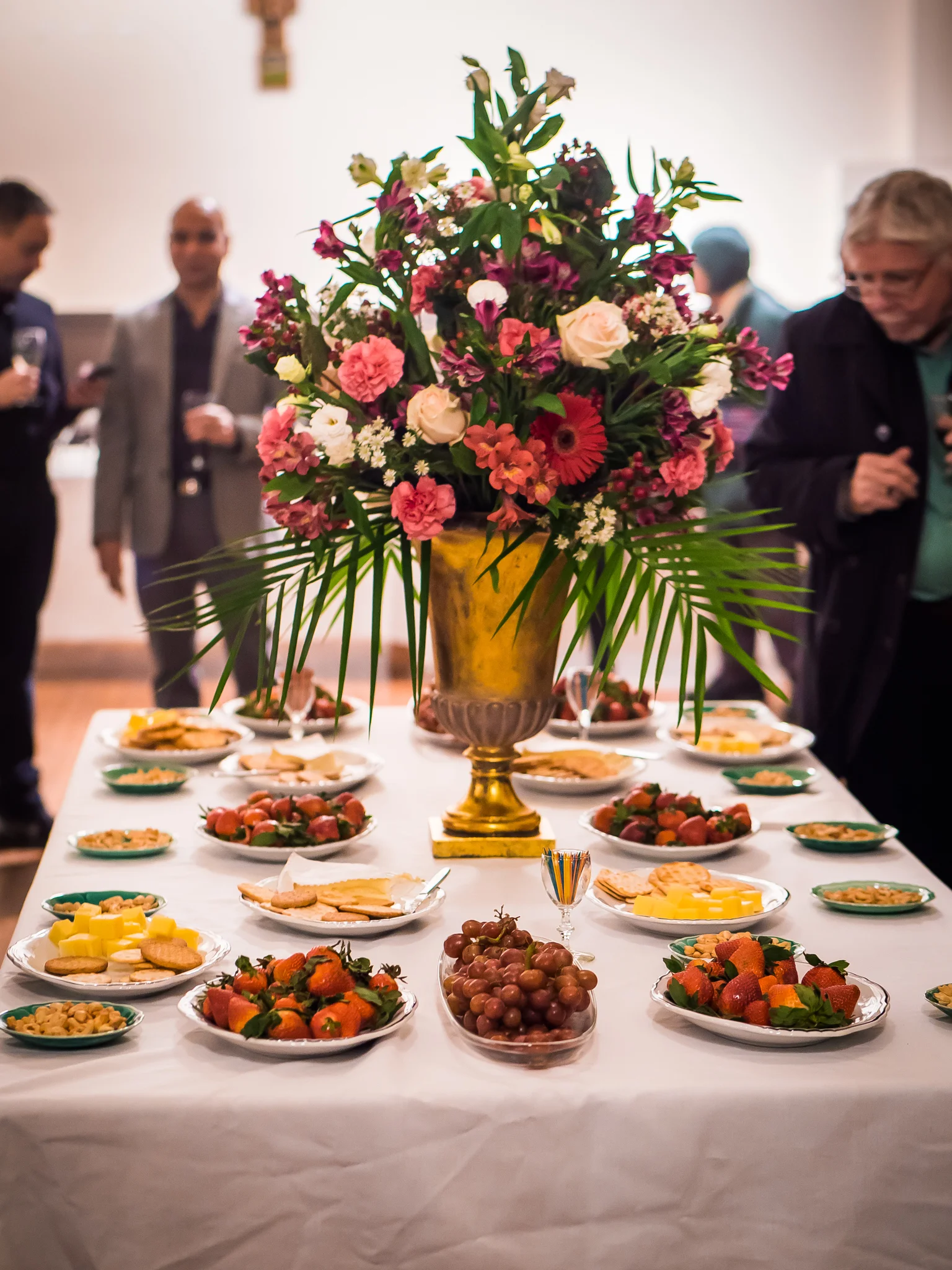 Many thanks to José Vidal for coordinating the reception on Friday, February 2. Photo by Ricardo Gomez