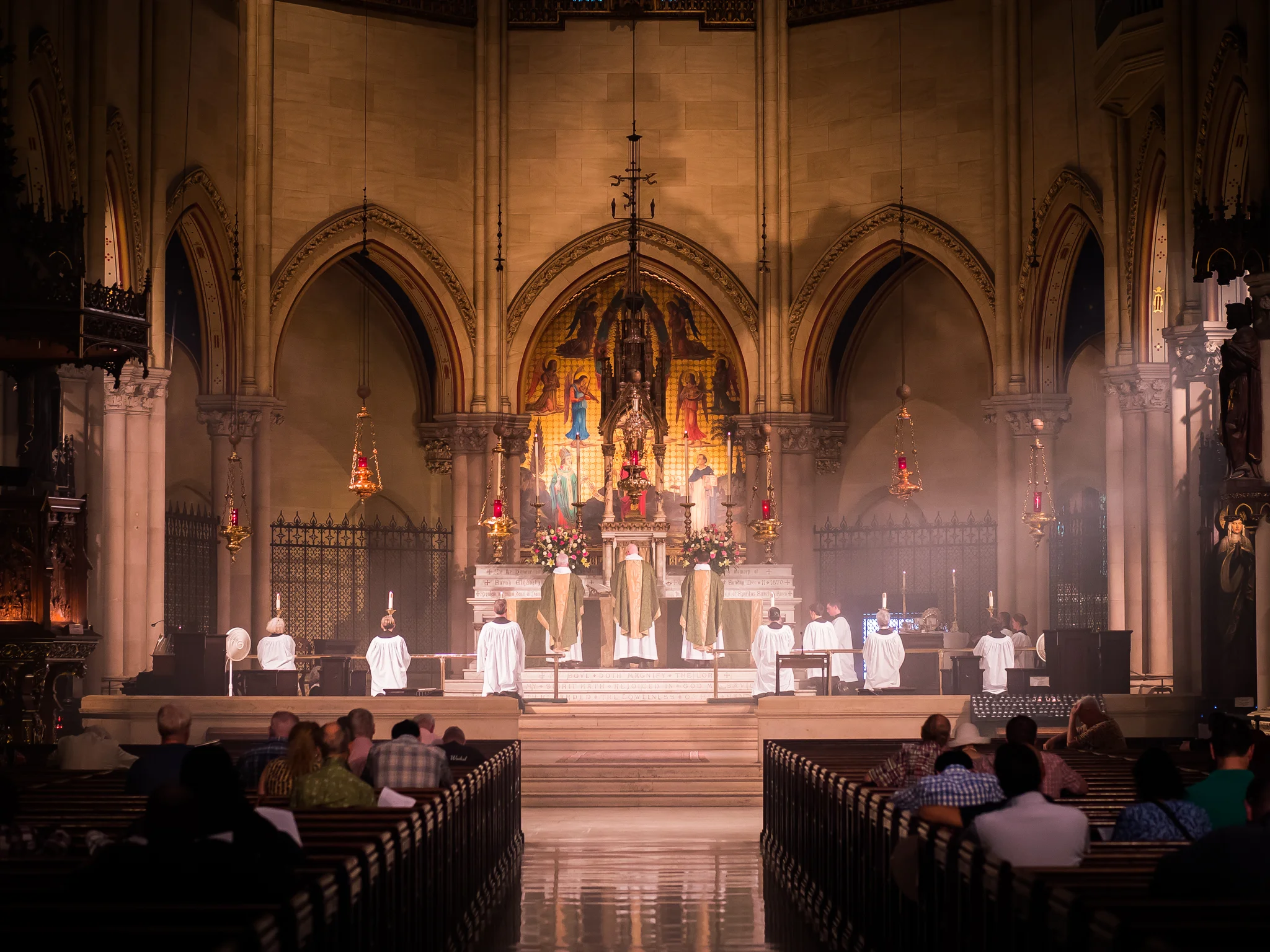 The Great Thanksgiving, Sunday, August 12, 2018 Photo by Ricardo Gomez