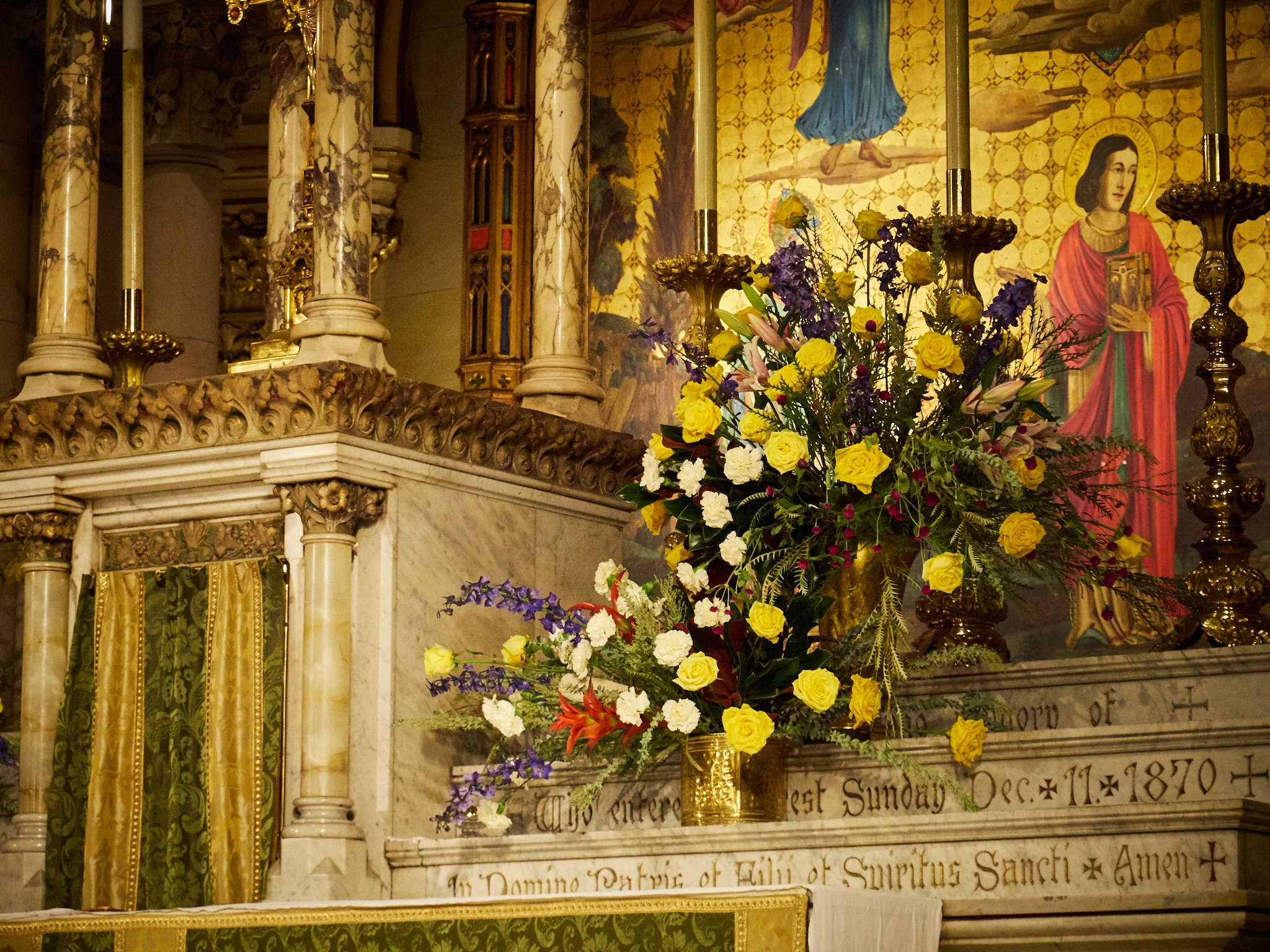 The High Altar on Sunday, September 16, 2018. P hoto by Ricardo Gomez