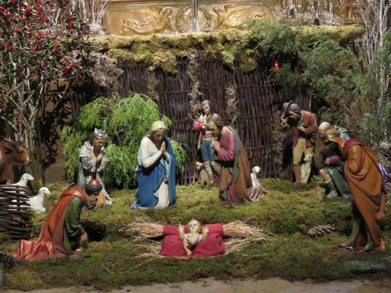 "And they fell down and worshiped him," Matthew 2:11 Photo: Br. Damien Joseph SSF