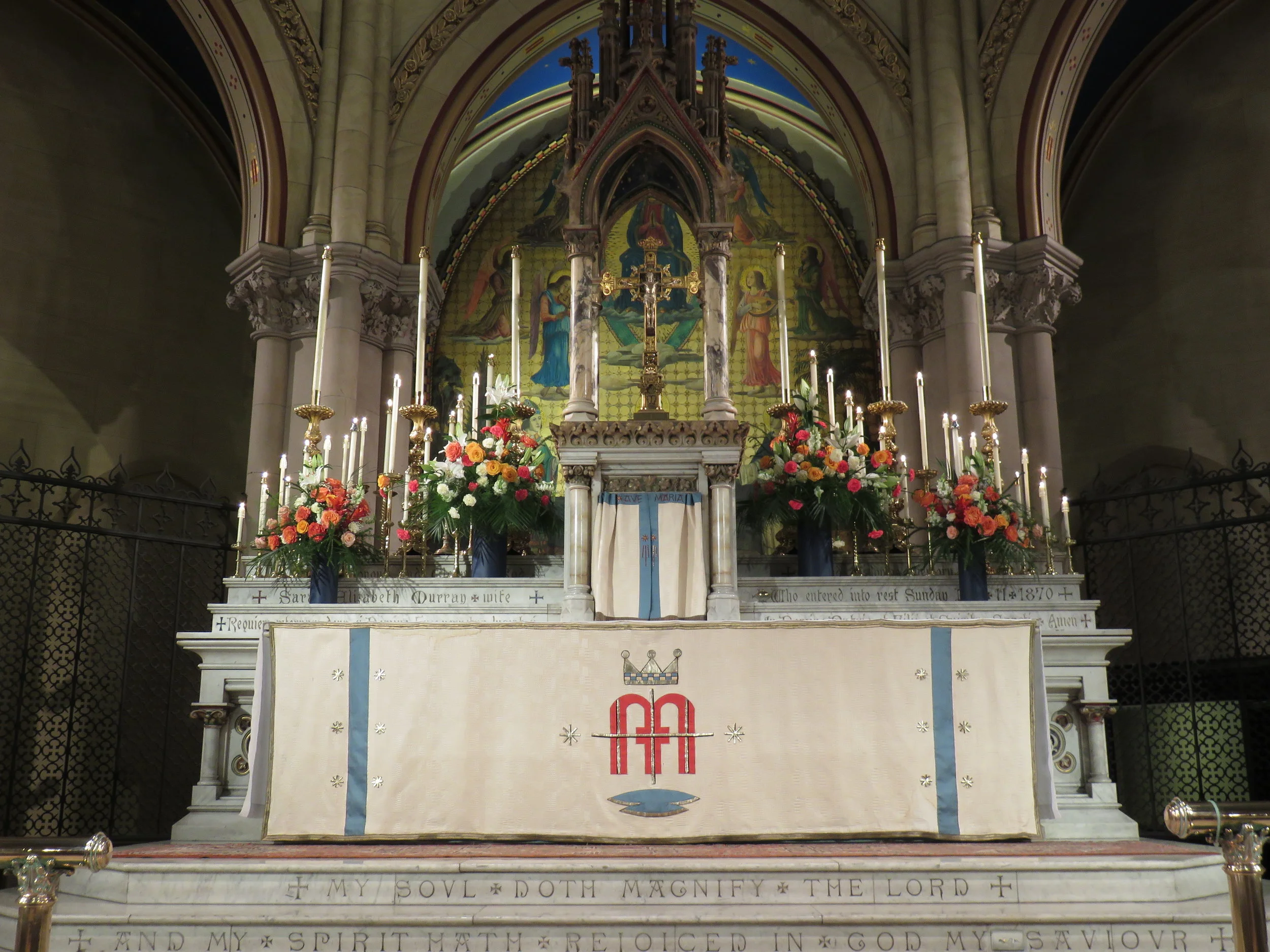 The High Altar, The Feast of the Annunciation, Monday, March 25, 2019 Photo by Damien Joseph SSF