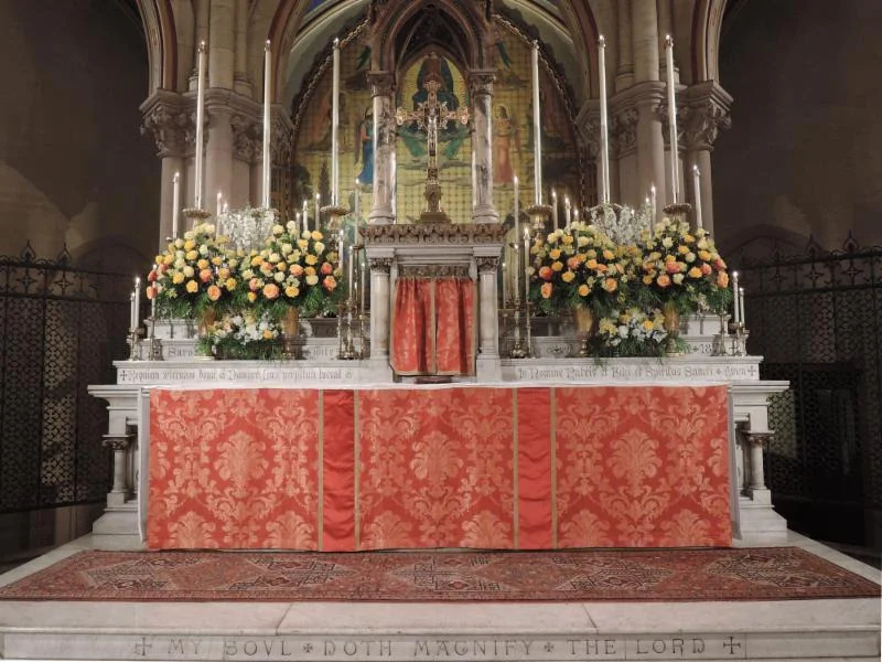 The High Altar, The Second Sunday of Easter, April 28, 2019 Photo by Brendon Hunter