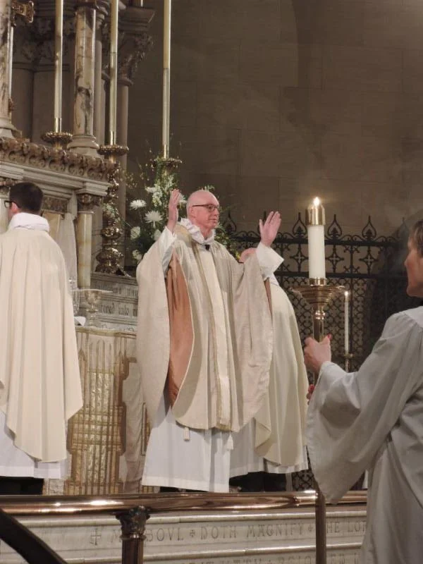 The Rector was celebrant and preacher. Photo: Clark Mitchell