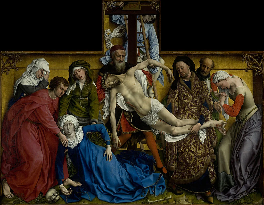 The Descent from the Cross (1435-1438). Rogier van der Weyden (c. 1399-1464). El Museo del Prado, Madrid.