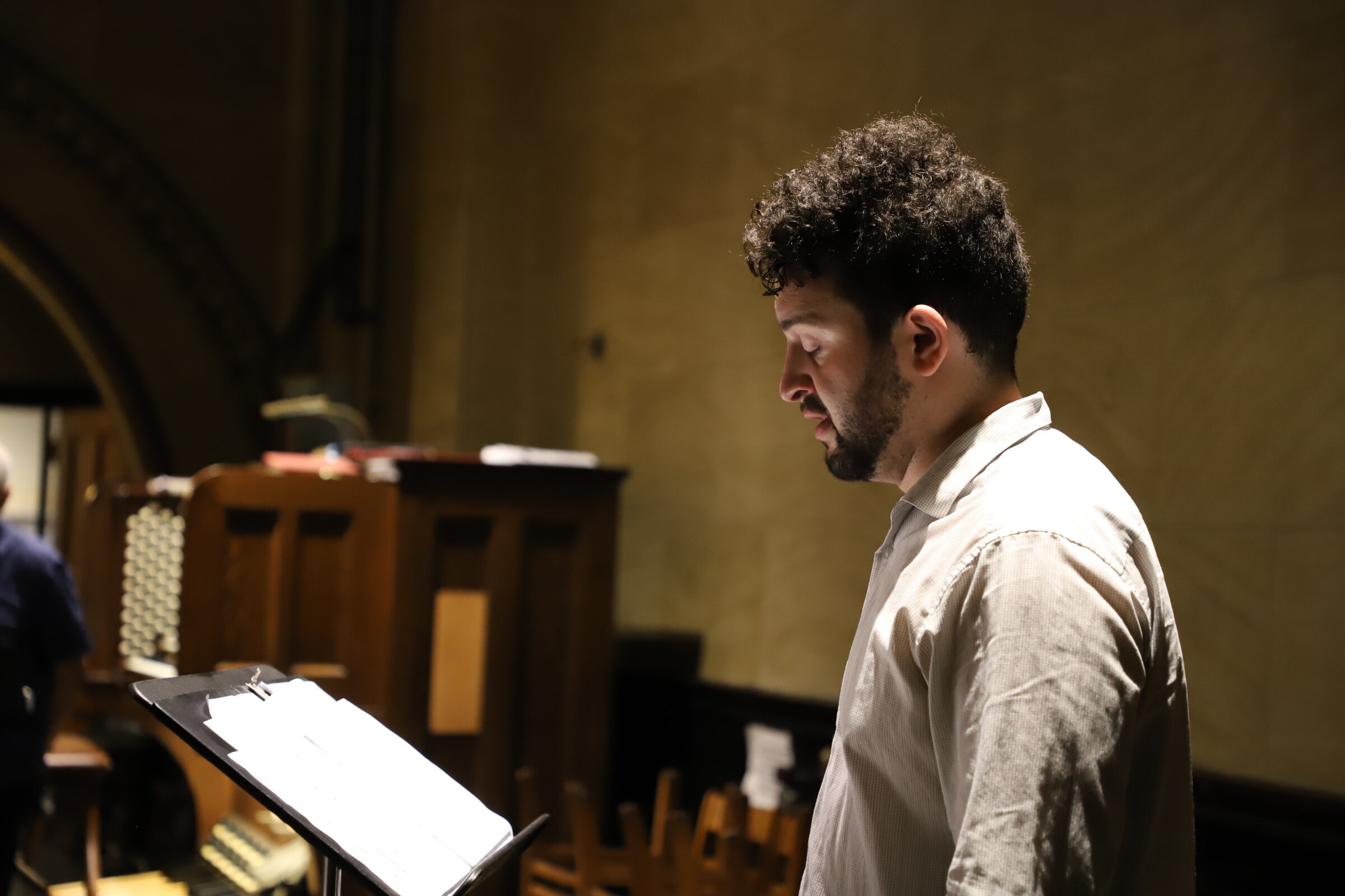 Daniel Castellanos was soloist. Photo: Damien Joseph SSF