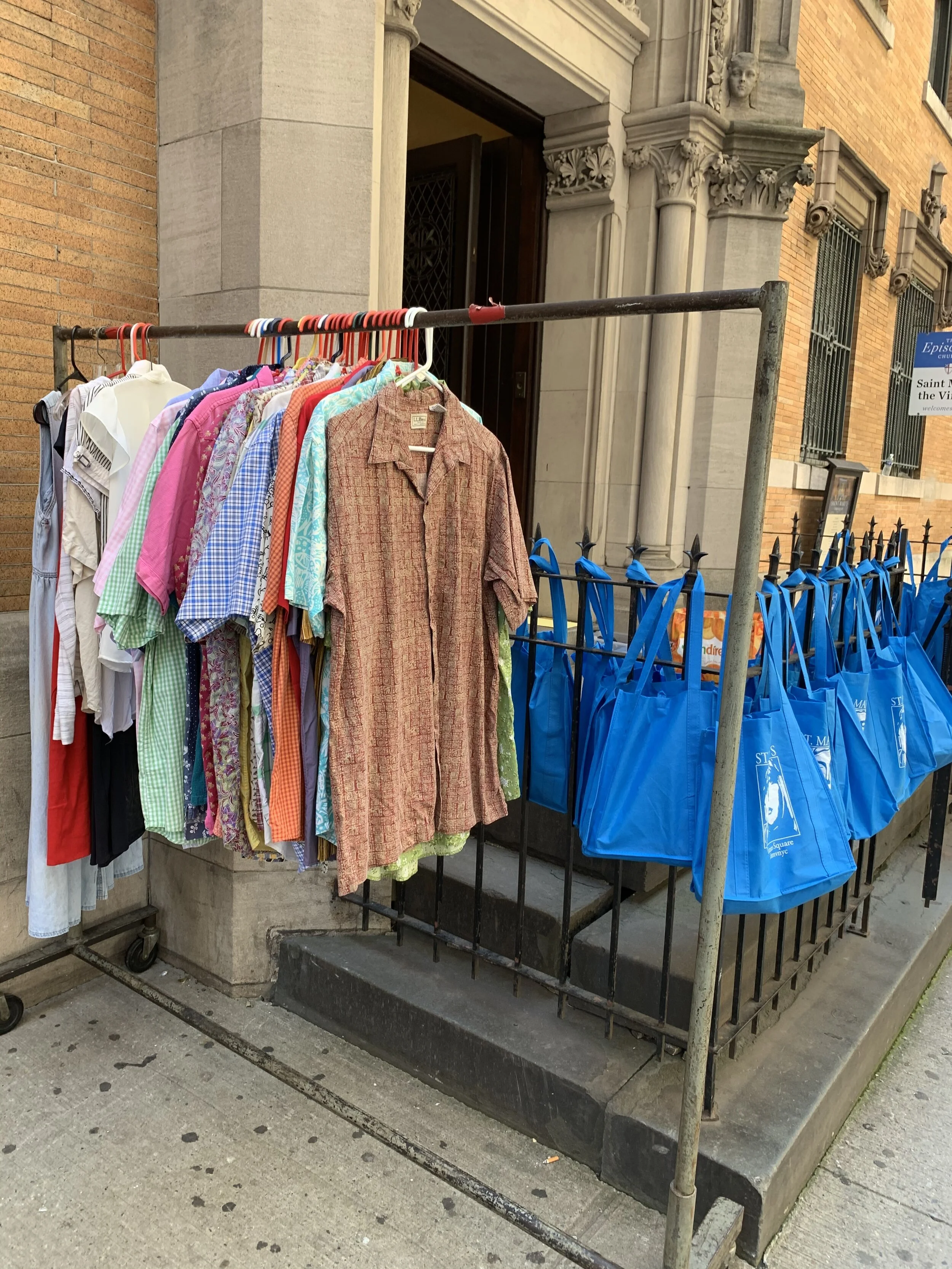 CLOTHING MINISTRY, Wednesday, August 5, 2020. Photo: José Vidal