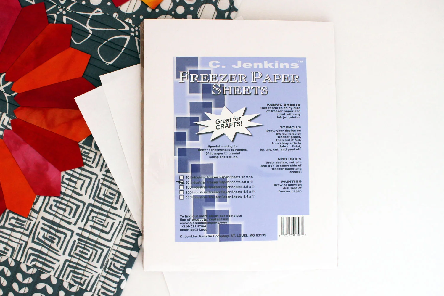 Freezer paper sheets — Pieces Be With You