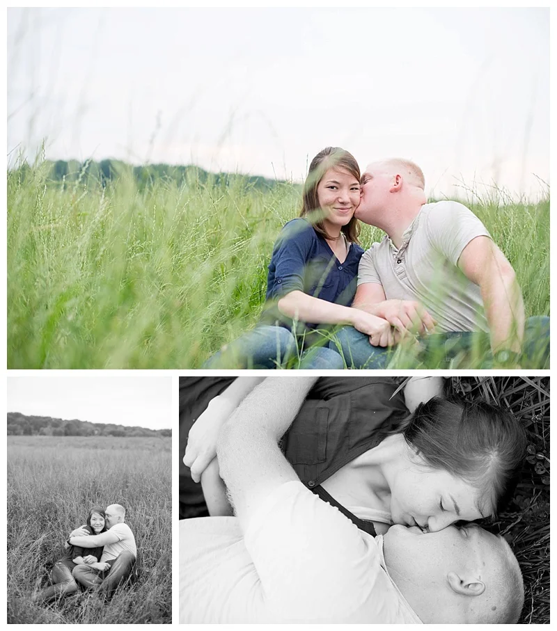 Bo + Deedra's Family Farm Engagement Session in Maryland