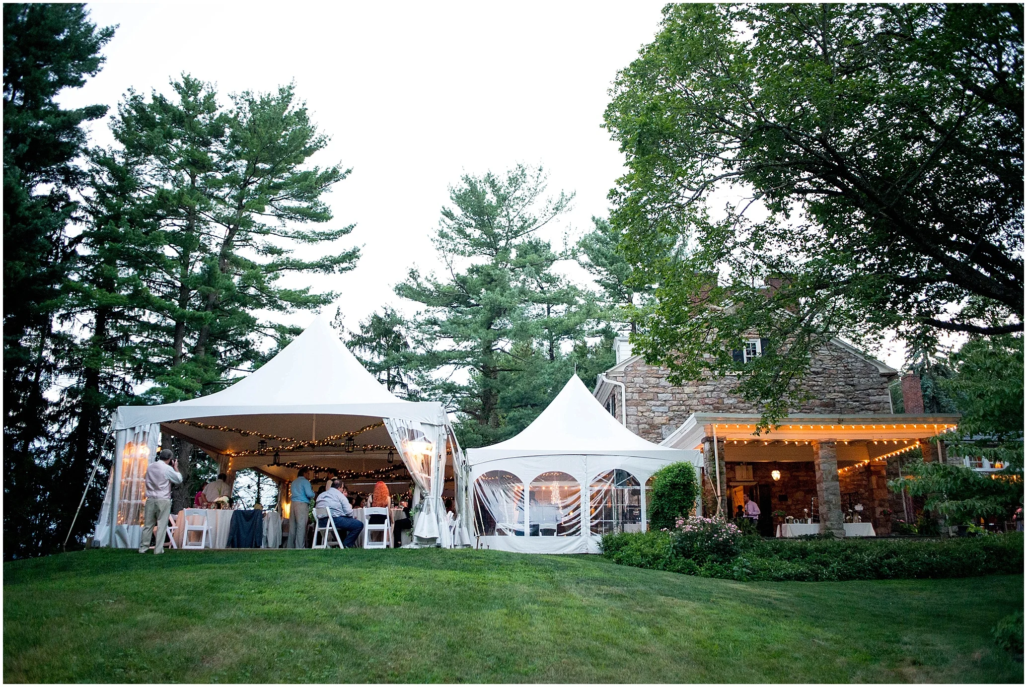 Alexis + Eric's Historic Summer Wedding at The Peter Allen House