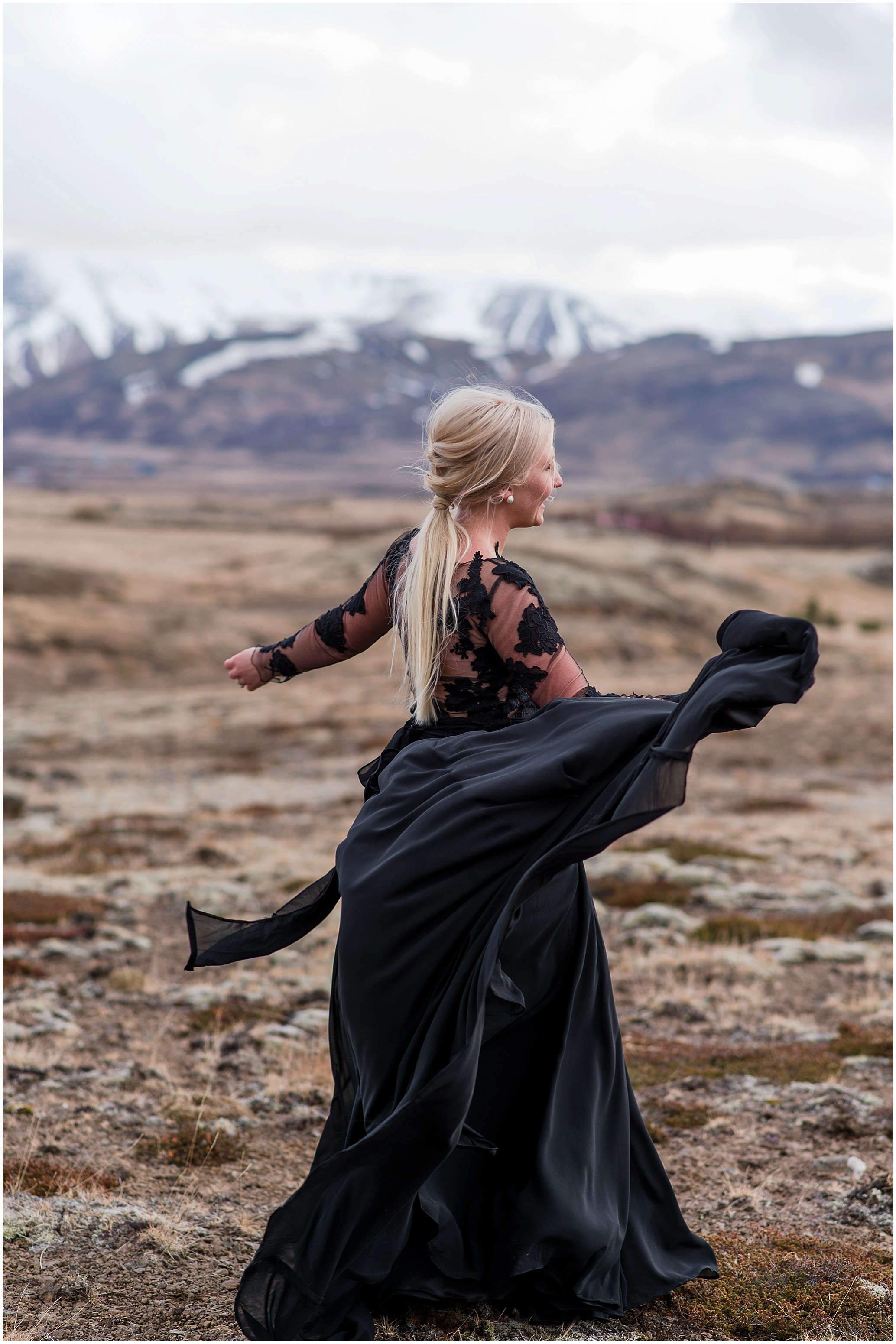 Hannah Leigh Photography Black Wedding Dress Iceland Elopement_2462.jpg
