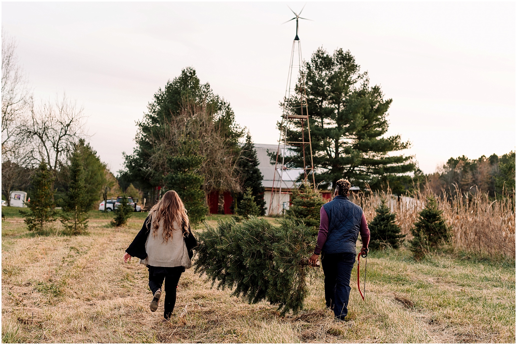 Hannah Leigh Photography Christmas Tree Farm Engagement Session_6762.jpg