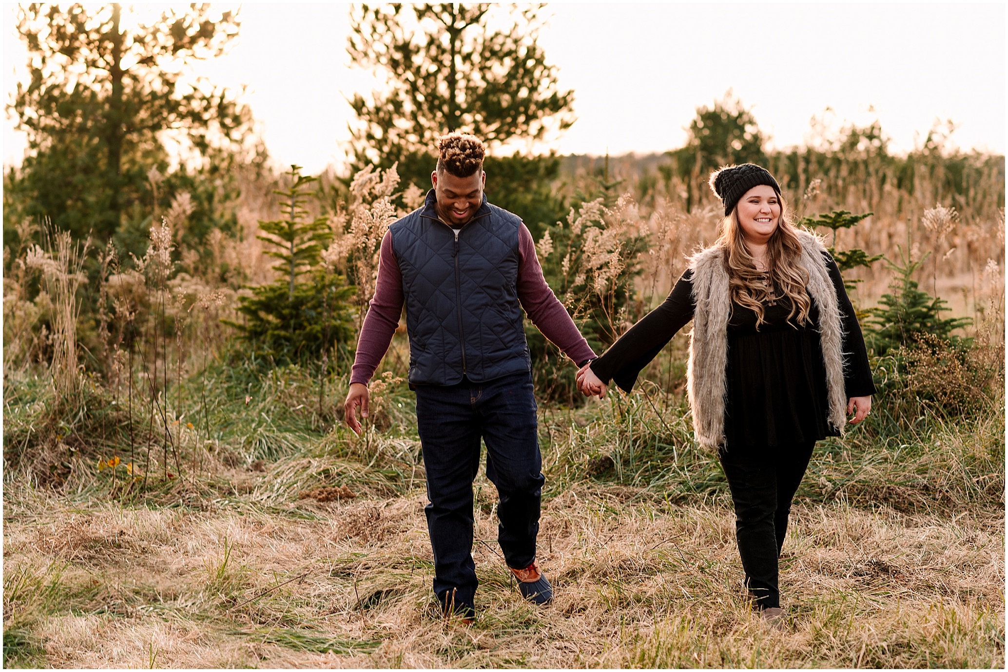 Hannah Leigh Photography Christmas Tree Farm Engagement Session_6751.jpg