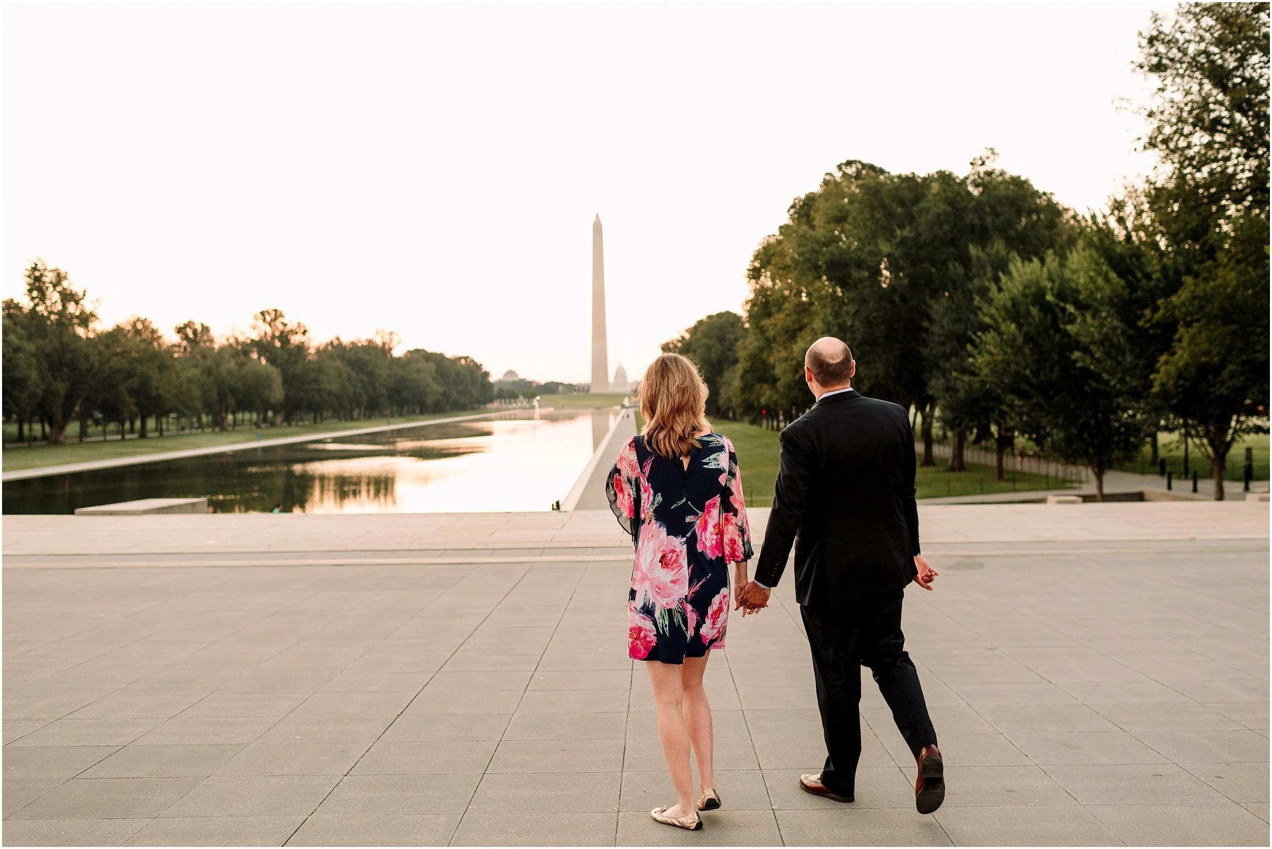 hannah leigh photography Sunrise Jefferson Memorial Engagement Session, Washington DC_1021.jpg