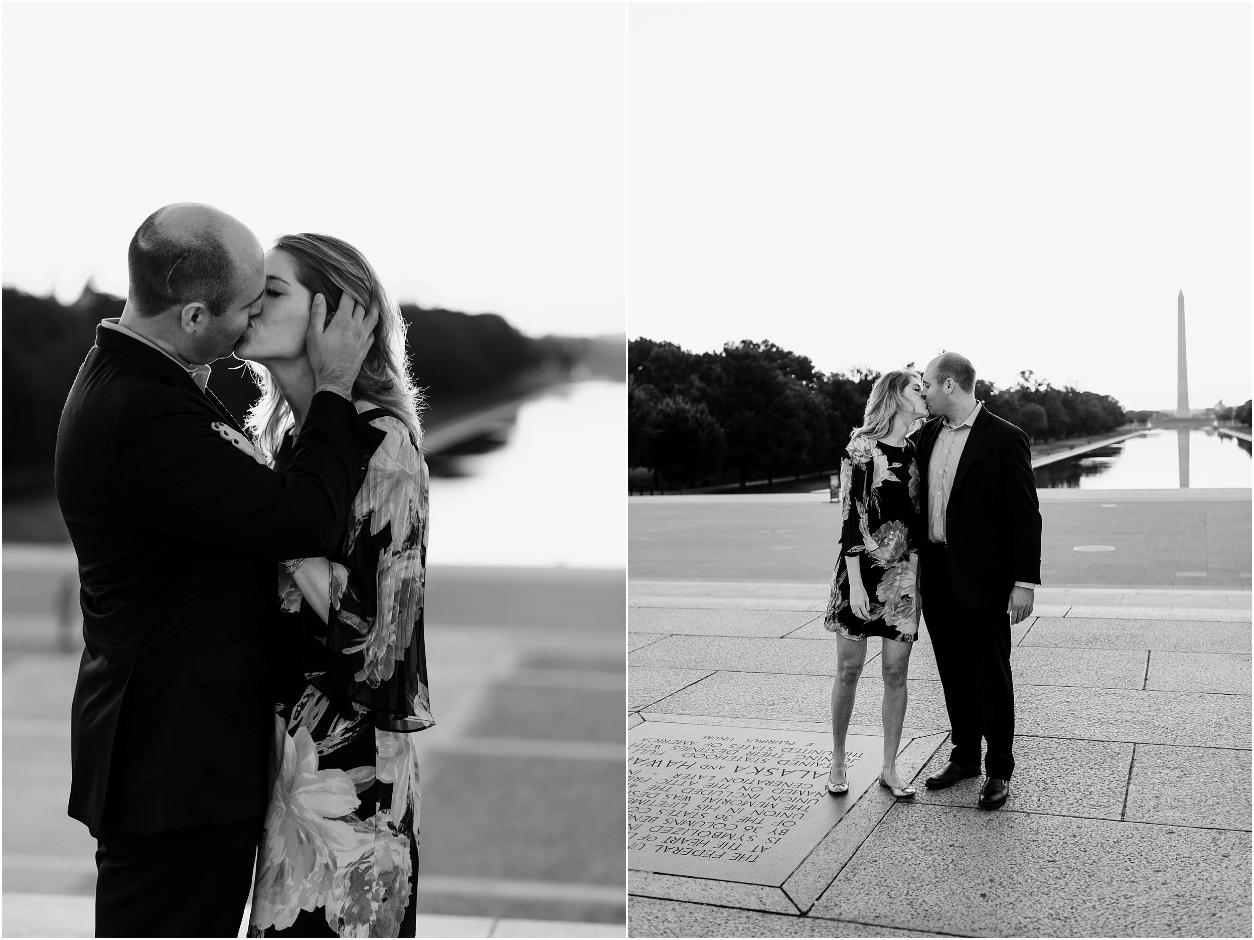 hannah leigh photography Sunrise Jefferson Memorial Engagement Session, Washington DC_1006.jpg