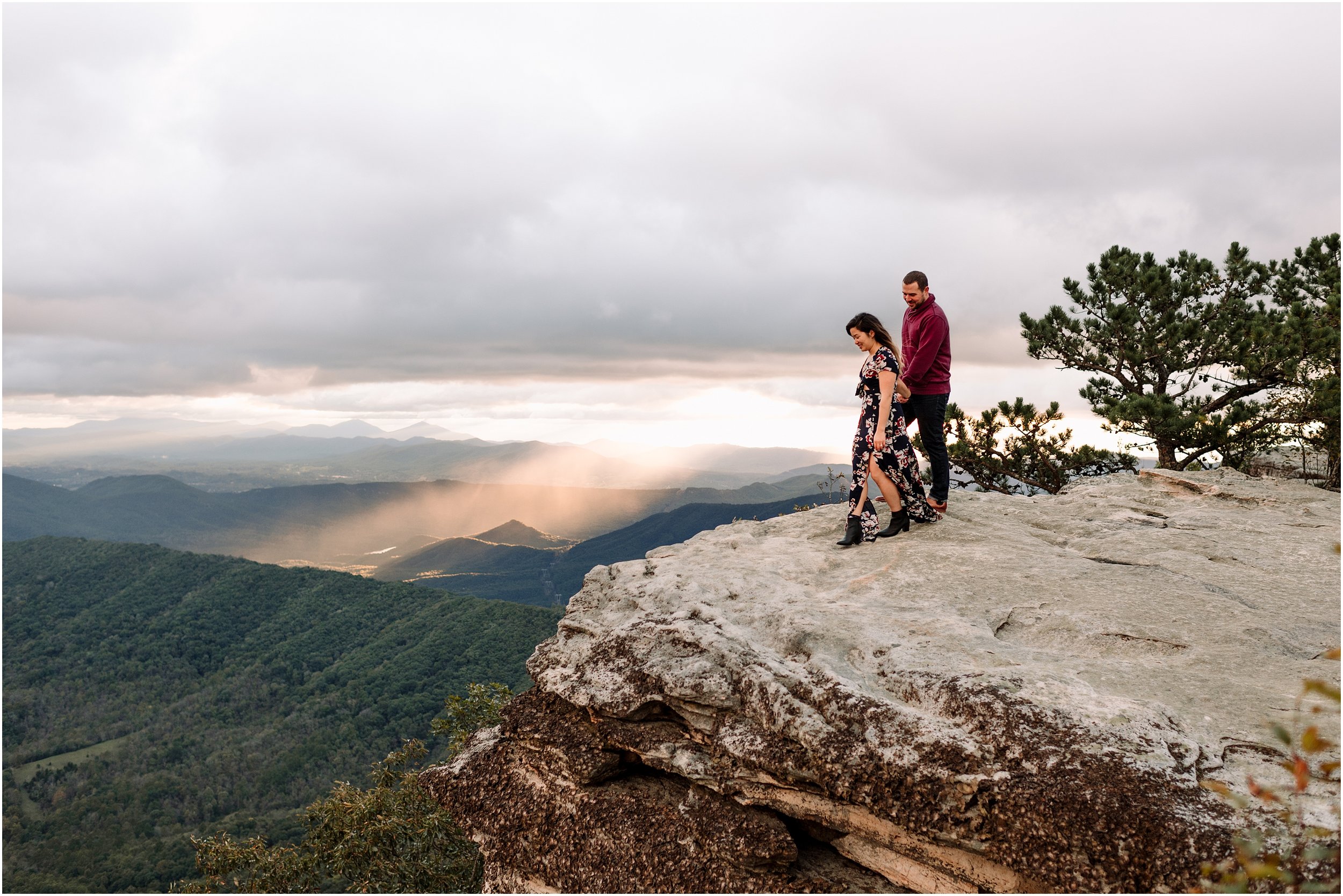 hannah leigh photography mcafee knob engagement session roanoke va_1921.jpg