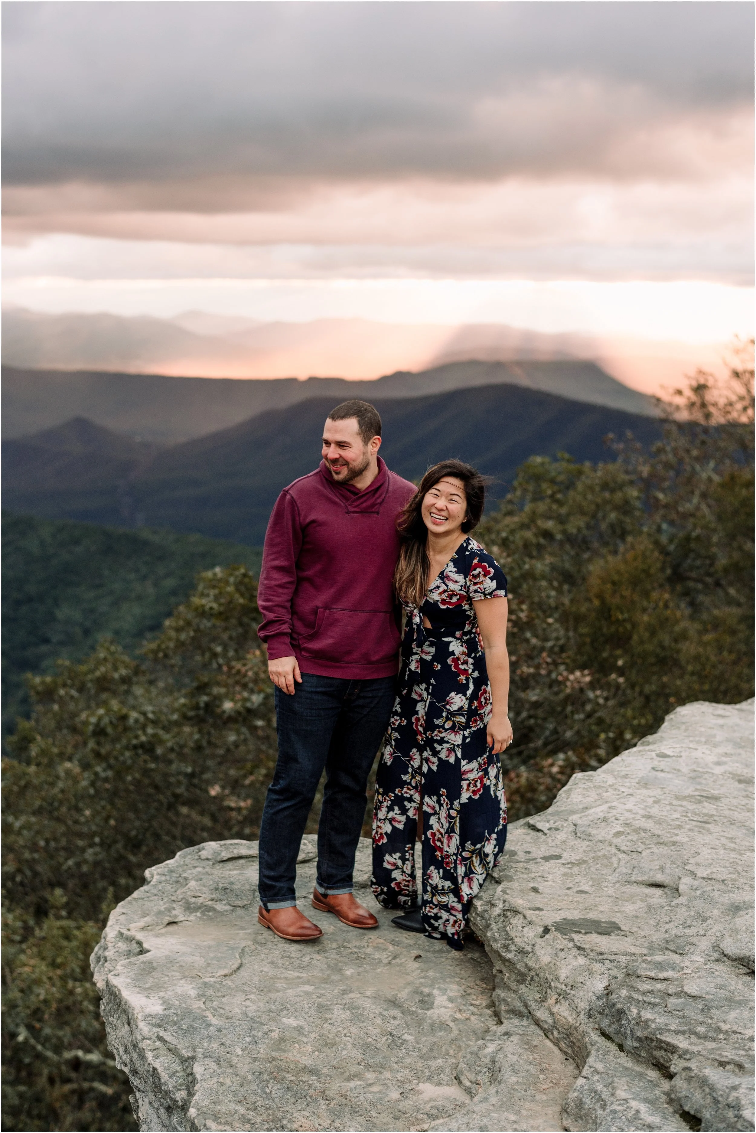 hannah leigh photography mcafee knob engagement session roanoke va_1906.jpg