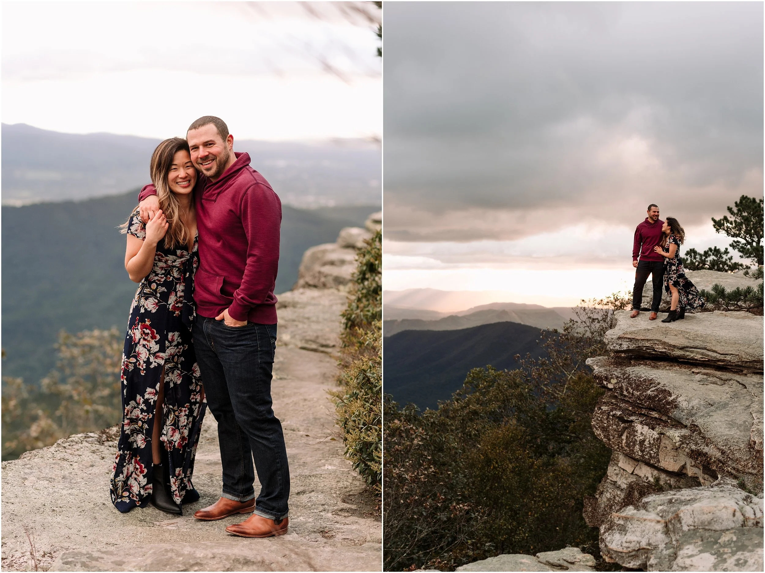 hannah leigh photography mcafee knob engagement session roanoke va_1893.jpg