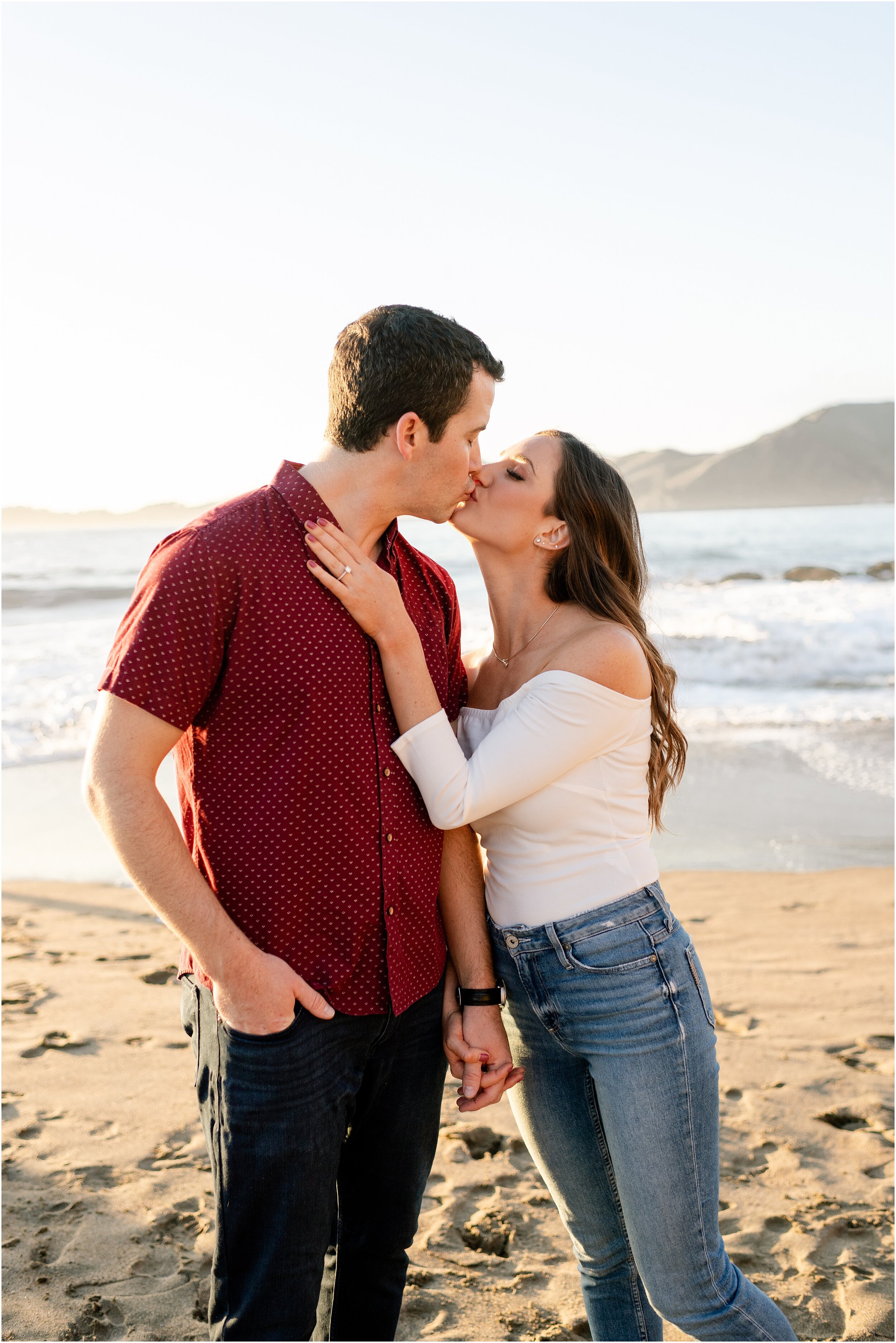 hannah leigh photography Baker Beach, Lovers Lane. Palace of Fine Arts Engagement Session San Franscico, CA_4848.jpg