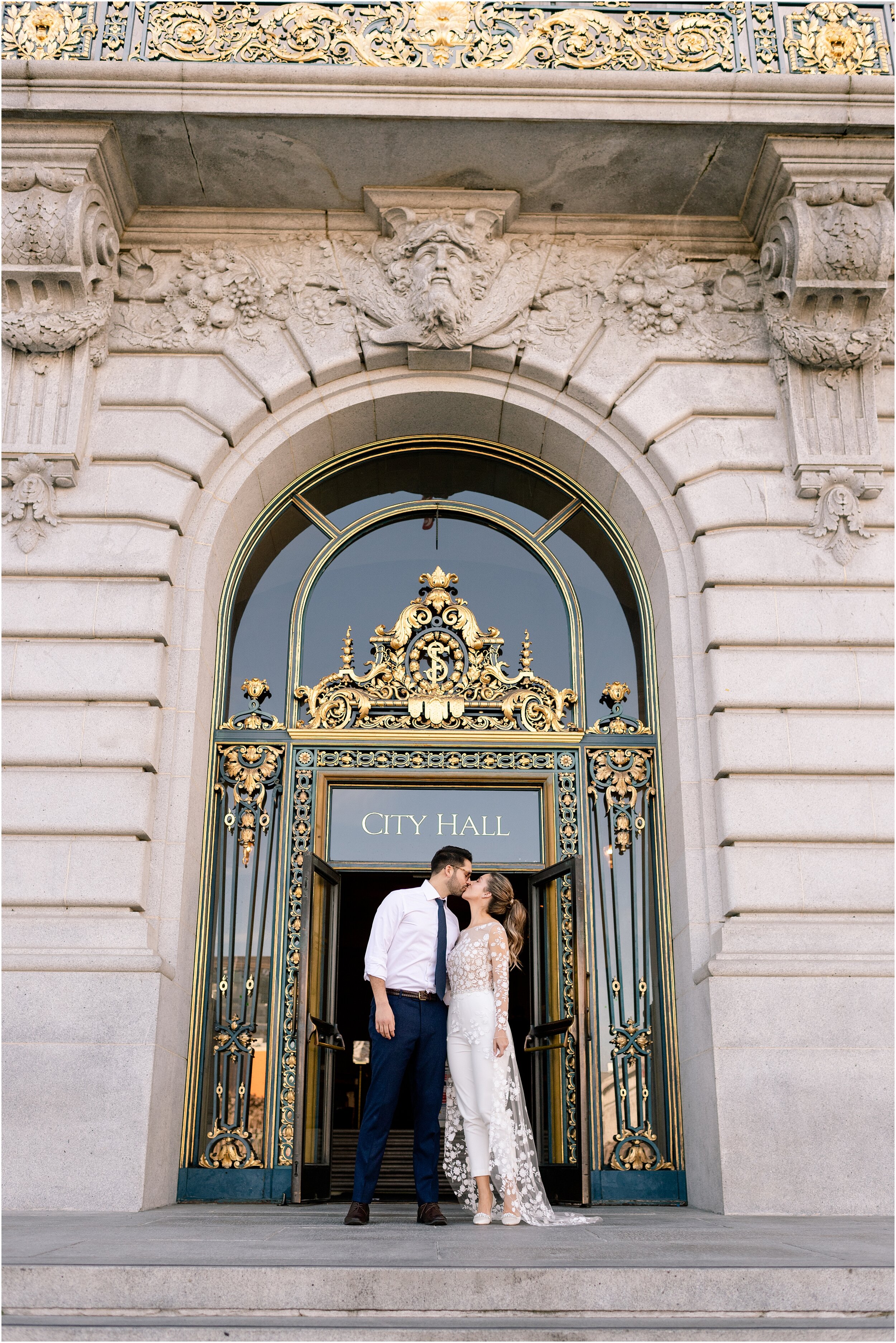 Elegant San Francisco City Hall Wedding - Caroline Tran | Los Angeles  Wedding, Baby, & Branding Photographer