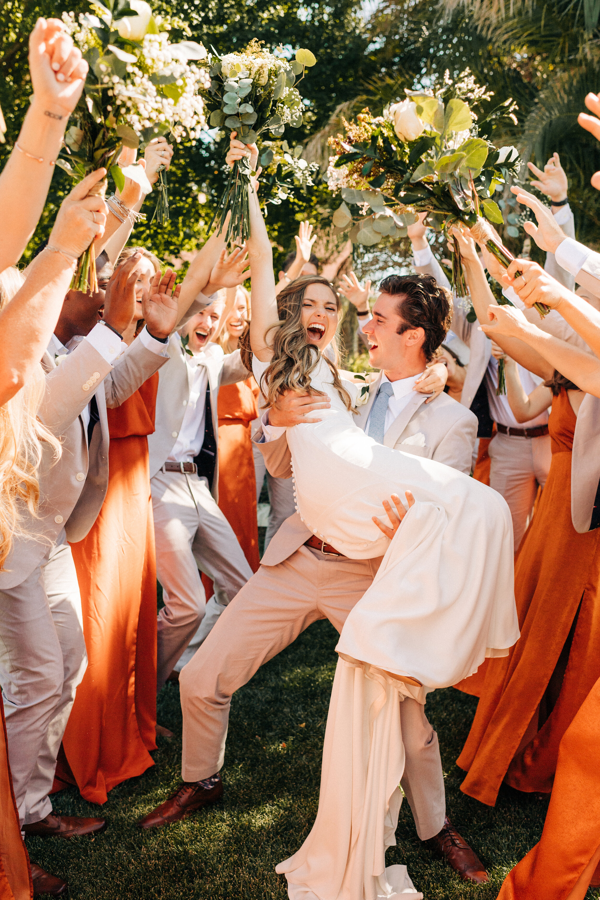 Wedding Day Final Step: Celebrate! Put down your phone, enjoy the moment and leave documenting the magic up to us. As a San Francisco Wedding Photographer and a Baltimore Wedding Photographer Team, we will capture all of the moments of your day