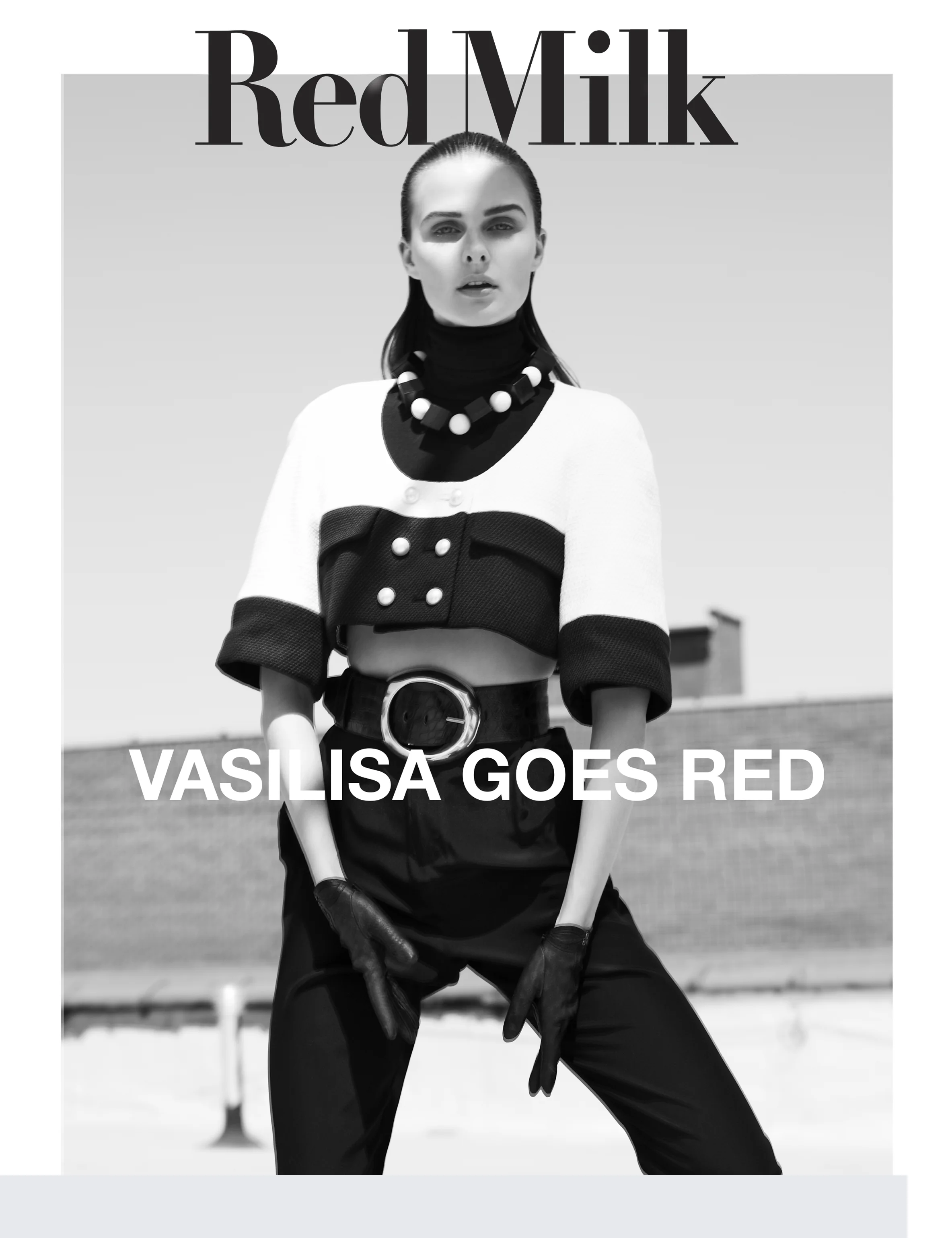  Magazine: Red Milk 2015  Photographer: Dario Catellani&nbsp;  Model: Vasilisa Pavlova 