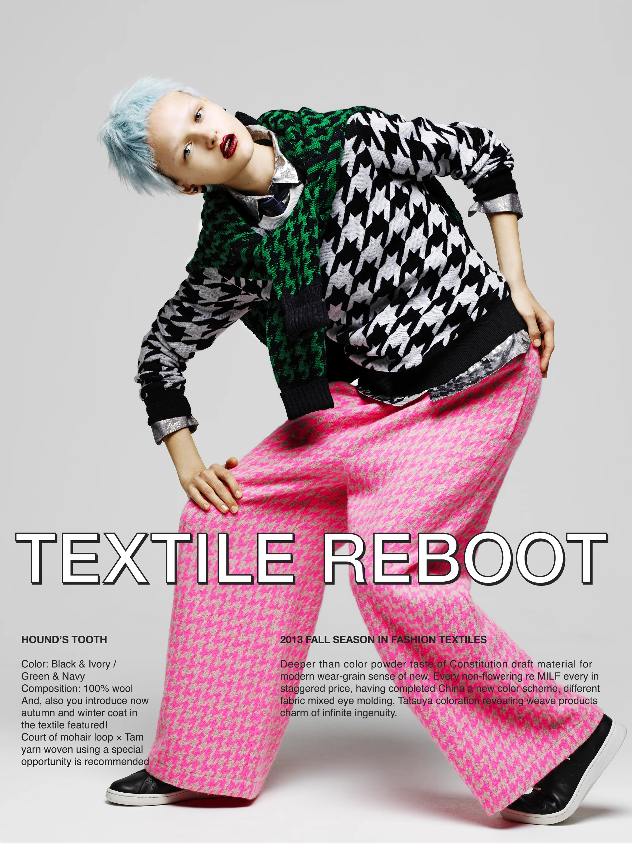  Magazine: SO-EN 1OCTOBER ISSUE 2013  Photographer: Akihito Igarashi  Model: Anni Jurgenson    