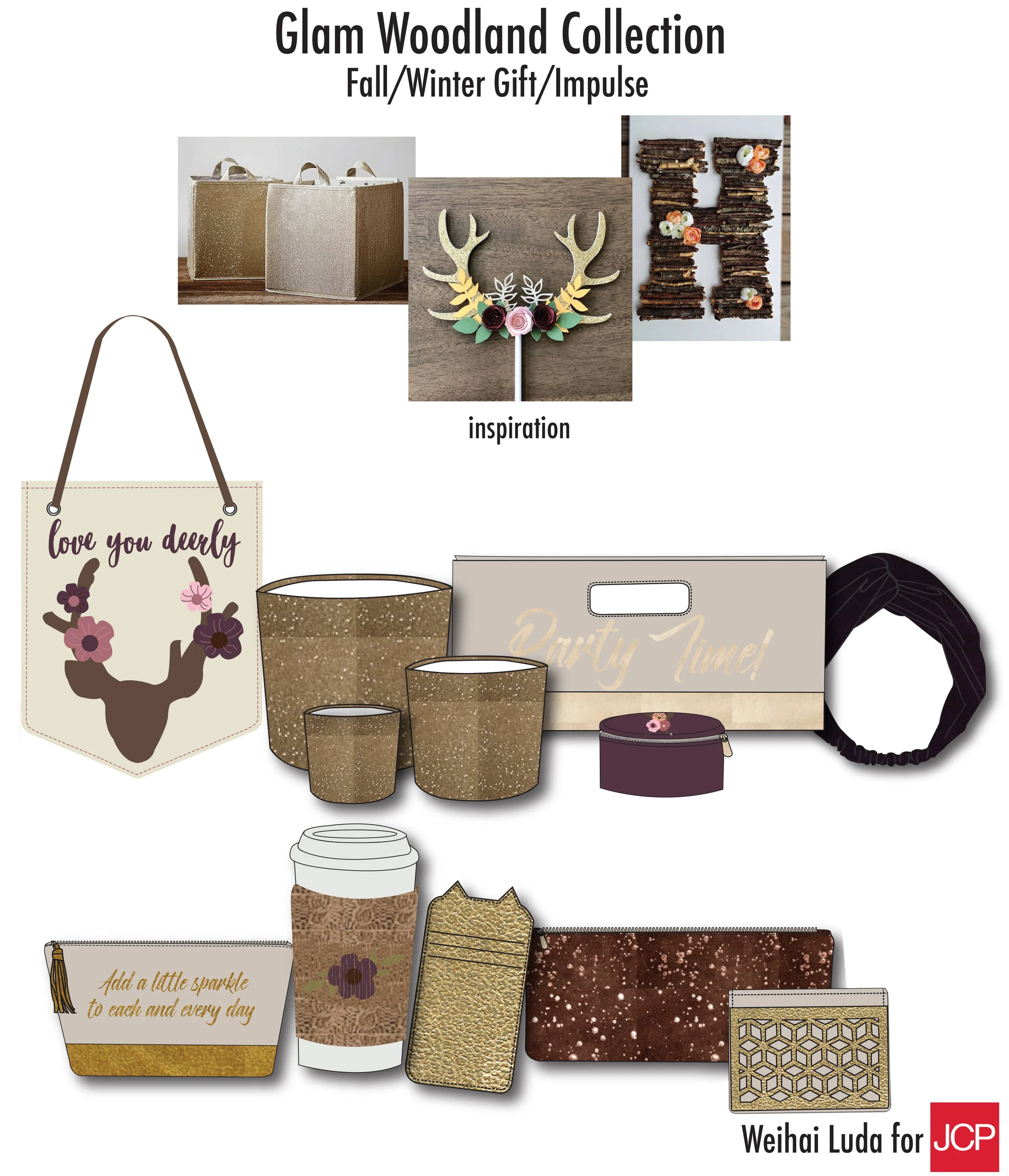 Buffalo Creative: Christmas gift collection designs for JC Penney