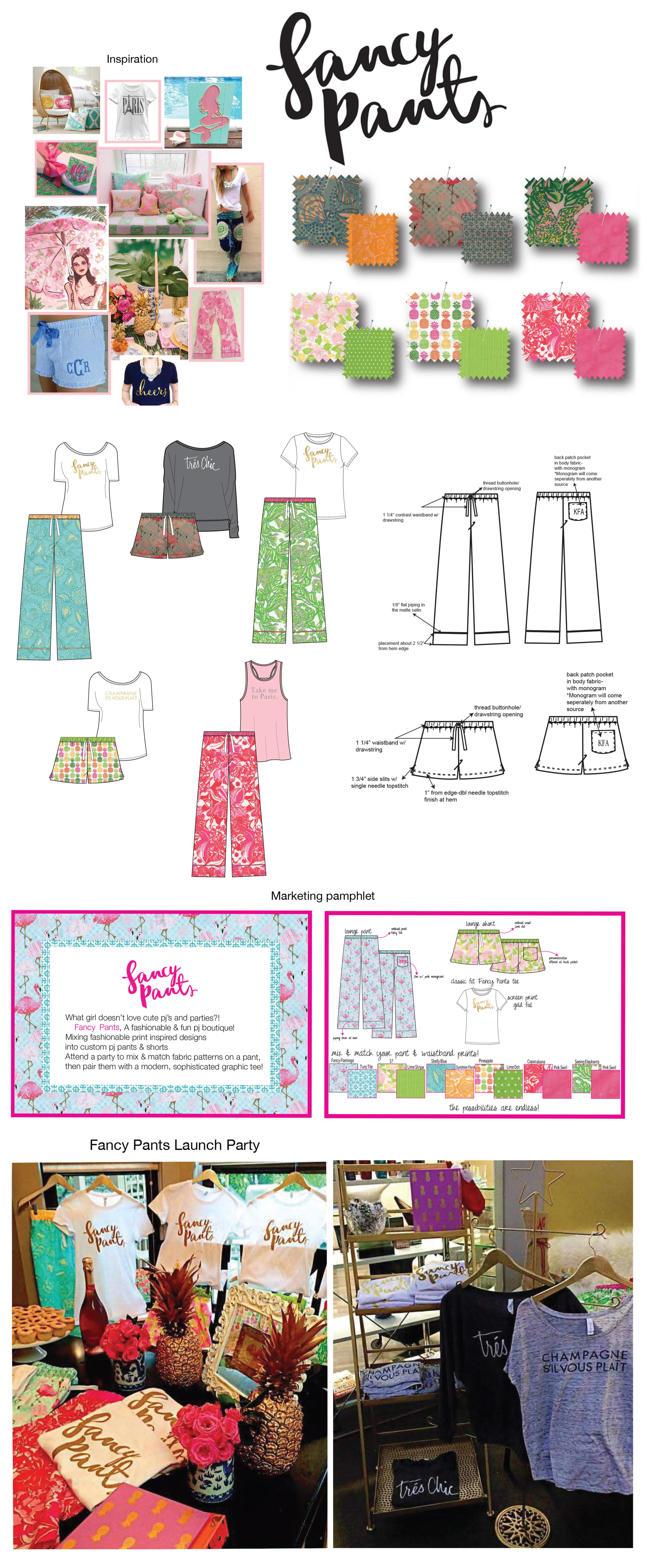 Buffalo Creative: Fancy Pants new business concept: product creation, specs, marketing cards &amp; final product