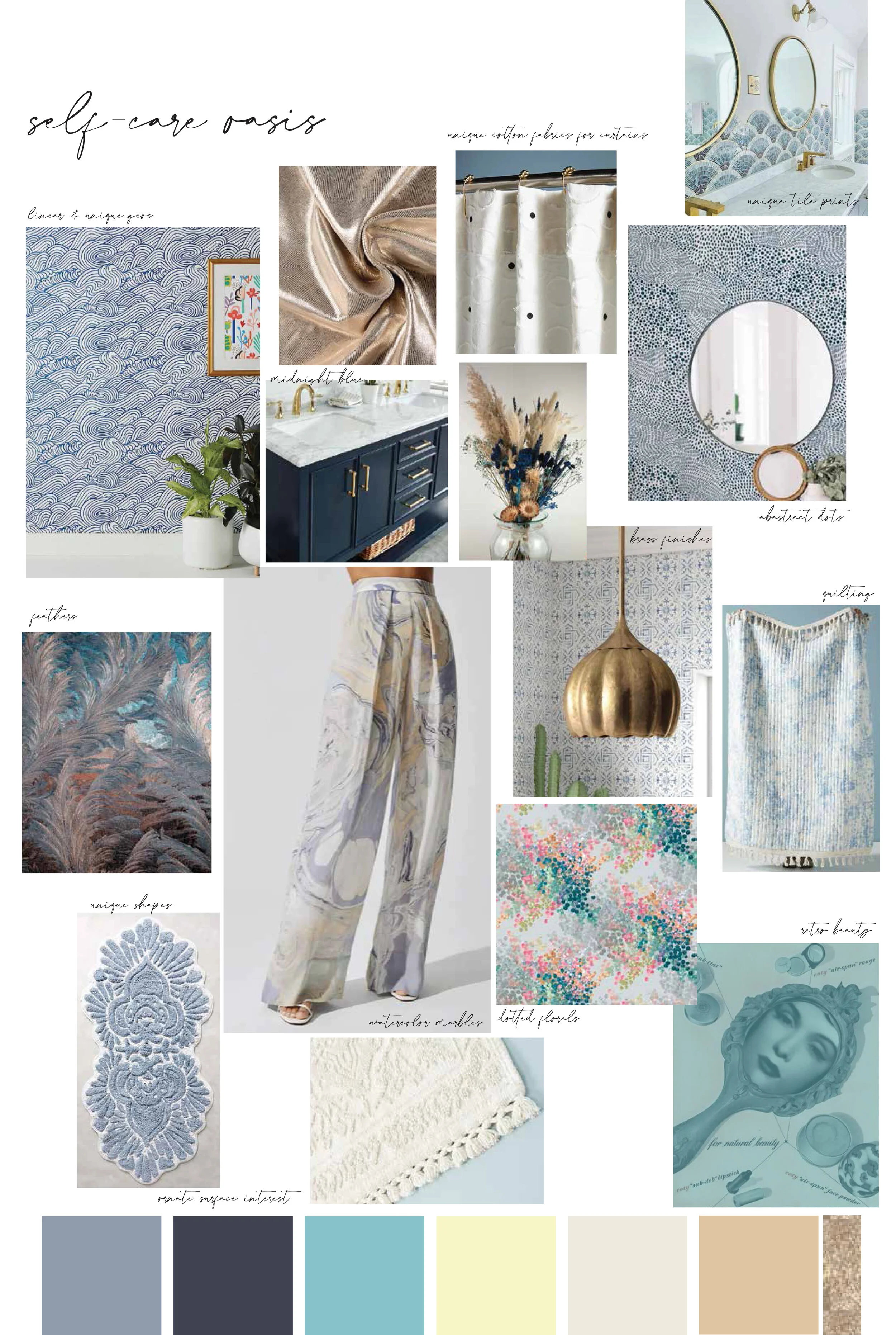 m Design: trend &amp; color board