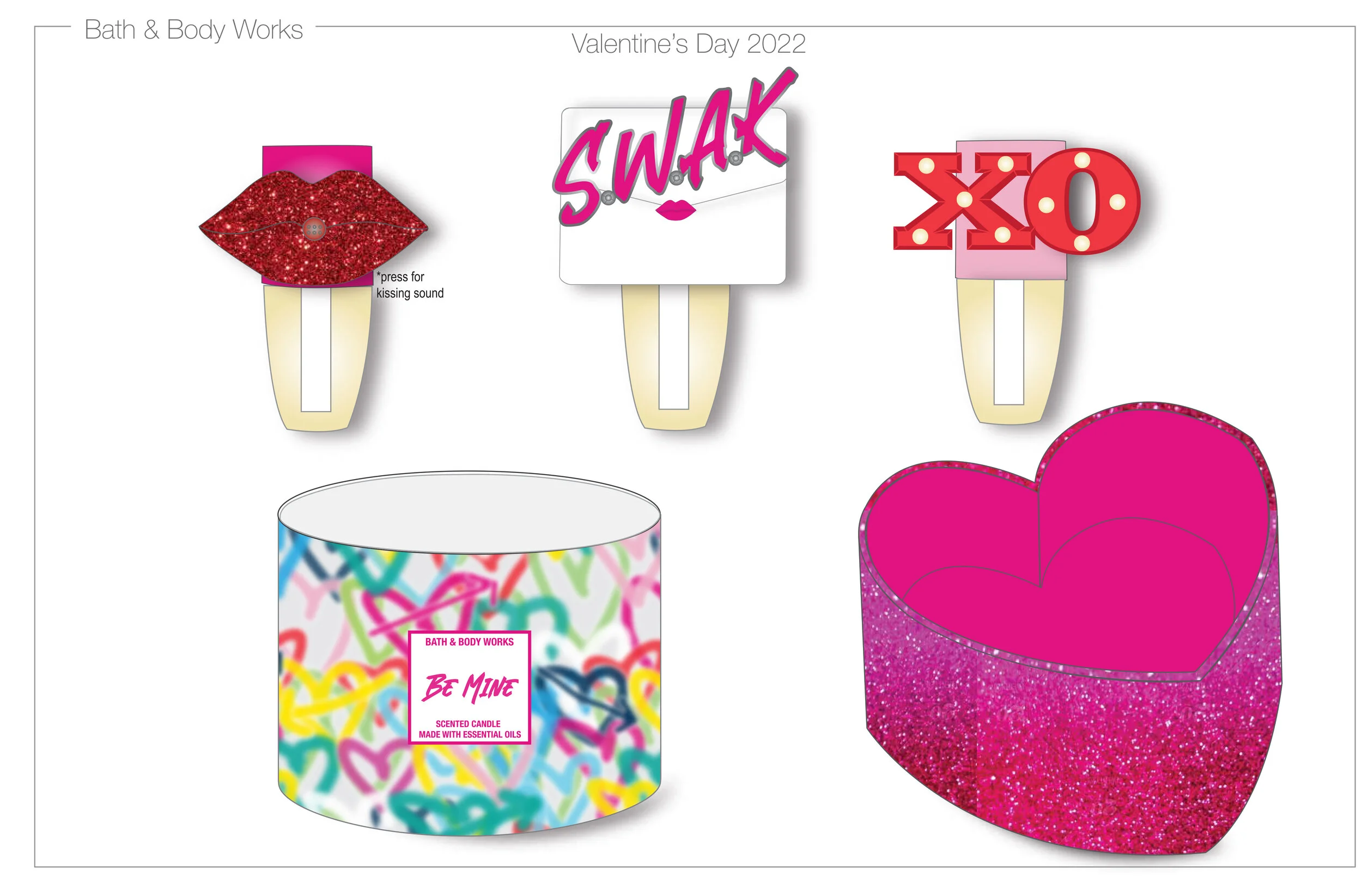 Product, packaging, print &amp; graphic designs for Bath &amp; Body Works