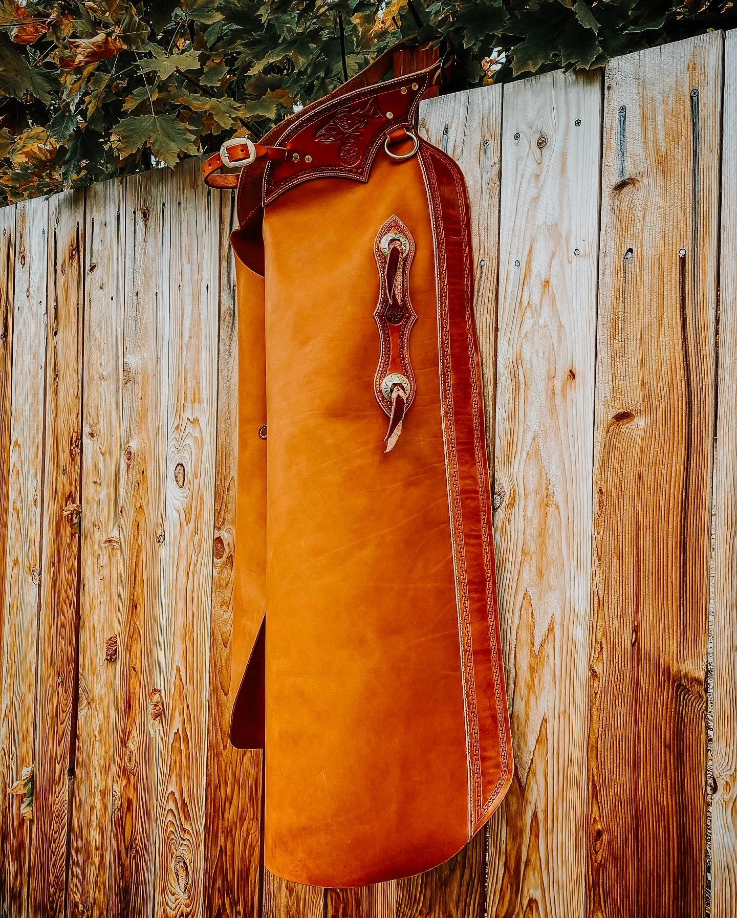 Cuir Cowboy Batwing Chaps - Occasion - Unique