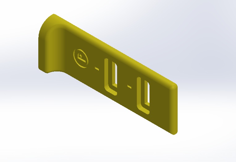 Cliquez sur l'image pour télécharger le fichier STL - droite (nouveau design - jan 2018)