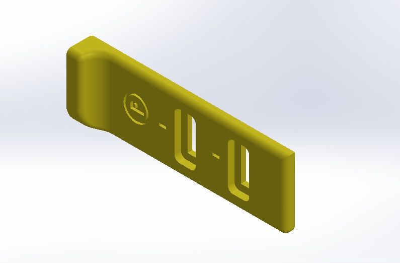 Cliquez sur l'image pour télécharger le fichier STL - gauche (nouveau design - jan 2018)