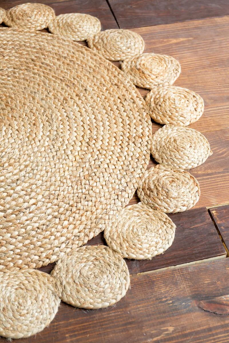 Jute Doily Rug