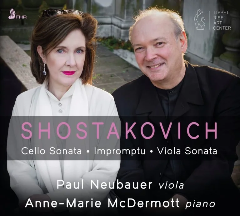 Shostakovich: Cello Sonata (arranged for viola and piano), Impromptu , Viola Sonata with Anne-Marie McDermott, piano Buy at First Hand Records