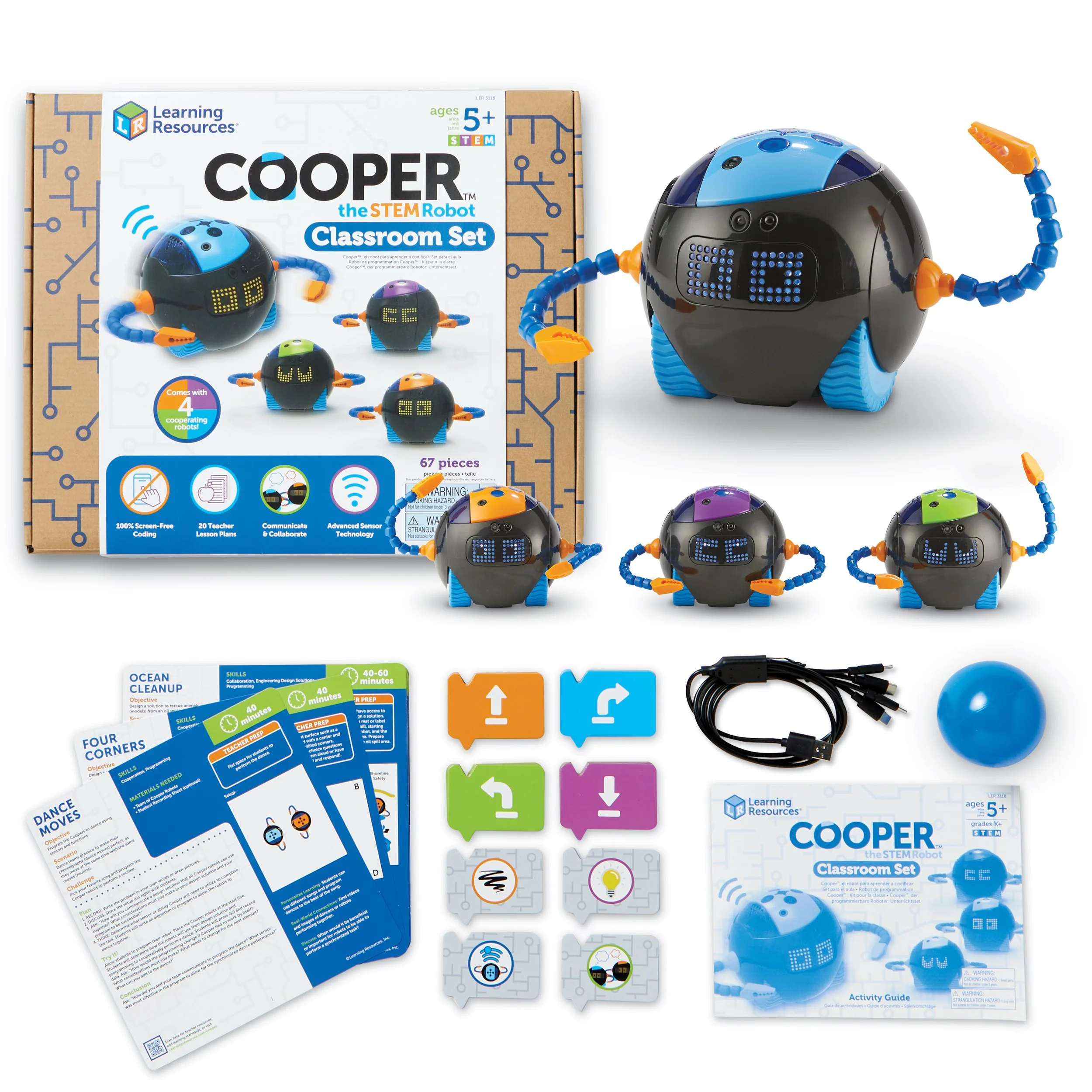 Cooper Packaging, Challenge Cards and Coding Cards